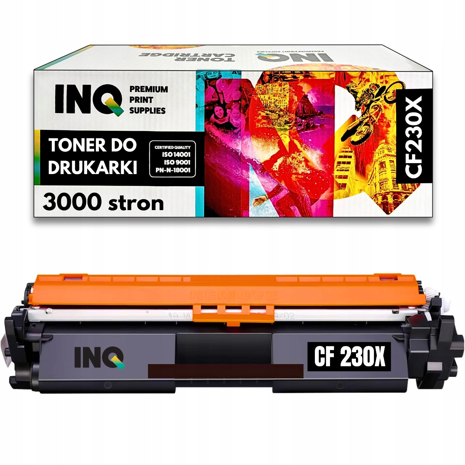 Toner cartridge INQ for HP CF230X M203dn M203dw M227fdn M227fdw