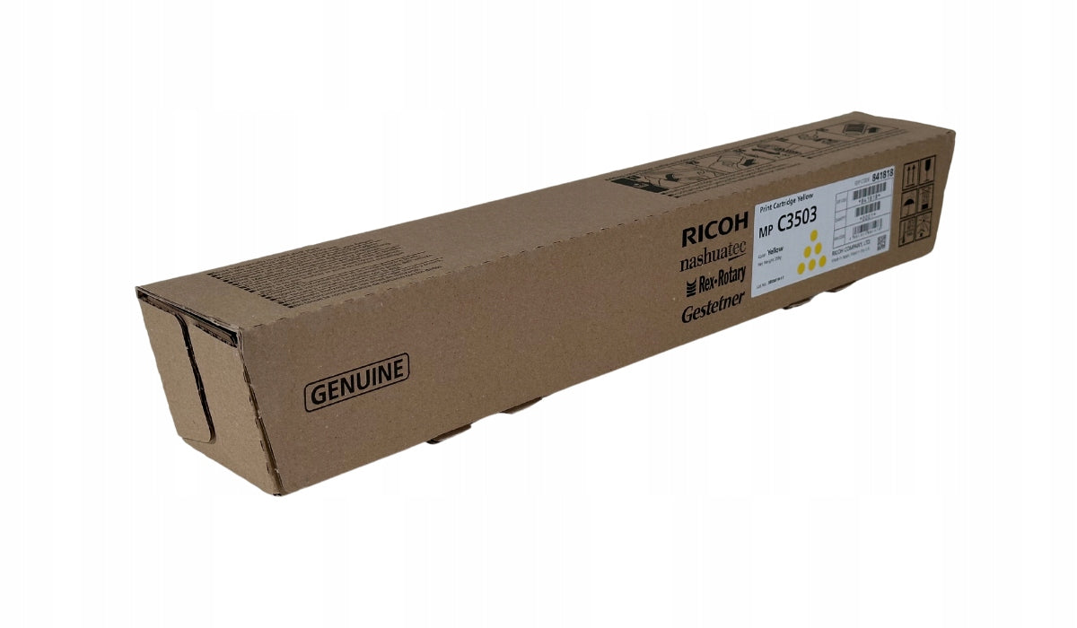Toner cartridge Ricoh MP C3503 841818 YELLOW Original MPC3503 MPC3504
