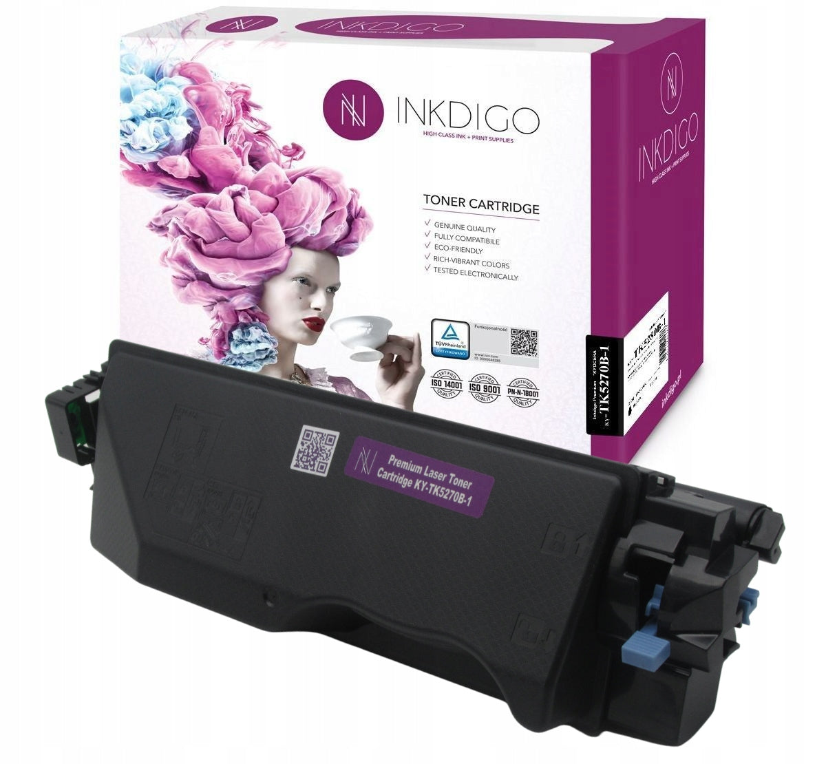Toner cartridge TK5270 B for Kyocera ECOSYS P6230cdn