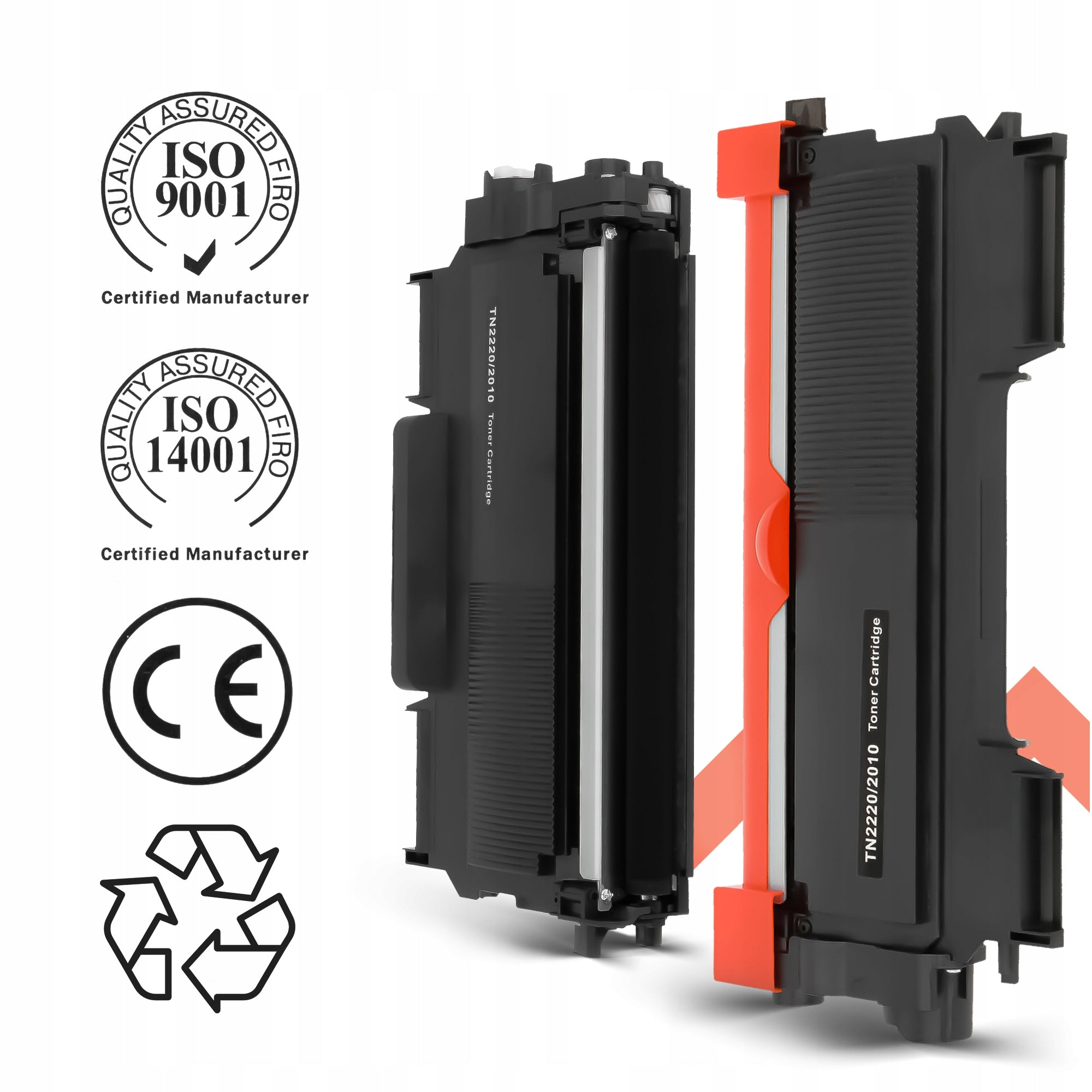 Toner cartridge for Brother MFC-7360 N (Black, TN-2220) LJ Packaging status original