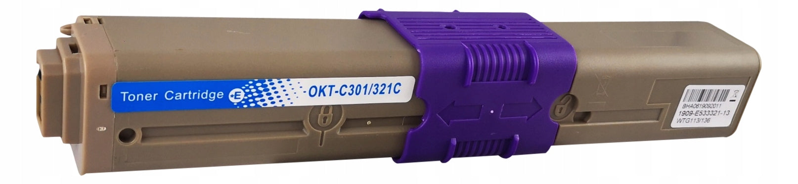 Toner cartridge for C301 C321 MC321 MC332 MC342 cyan Manufacturer code 44973535