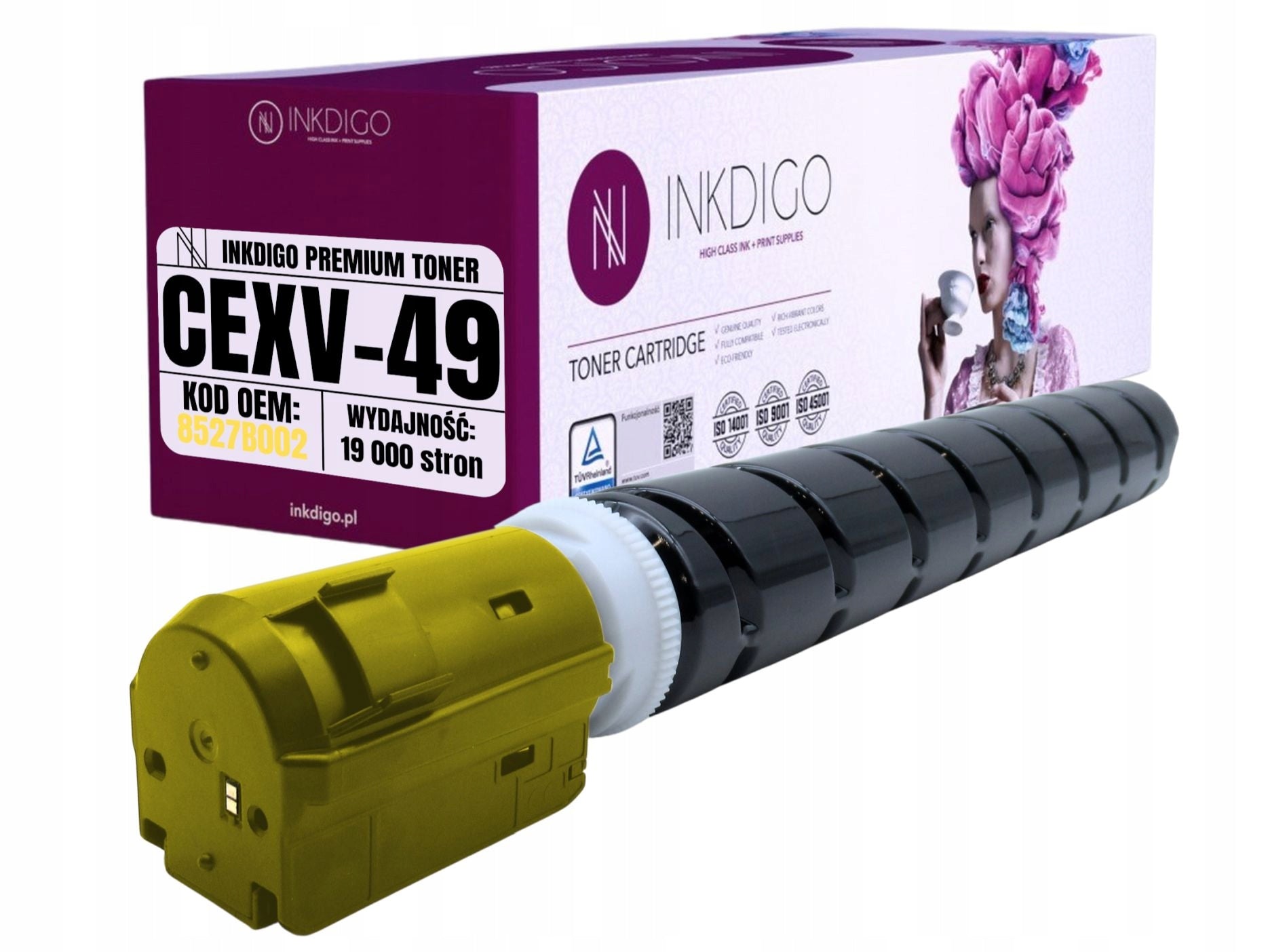 Toner cartridge for Canon Imagerunner Advance C 3320 3325 3330 3500 CEXV49