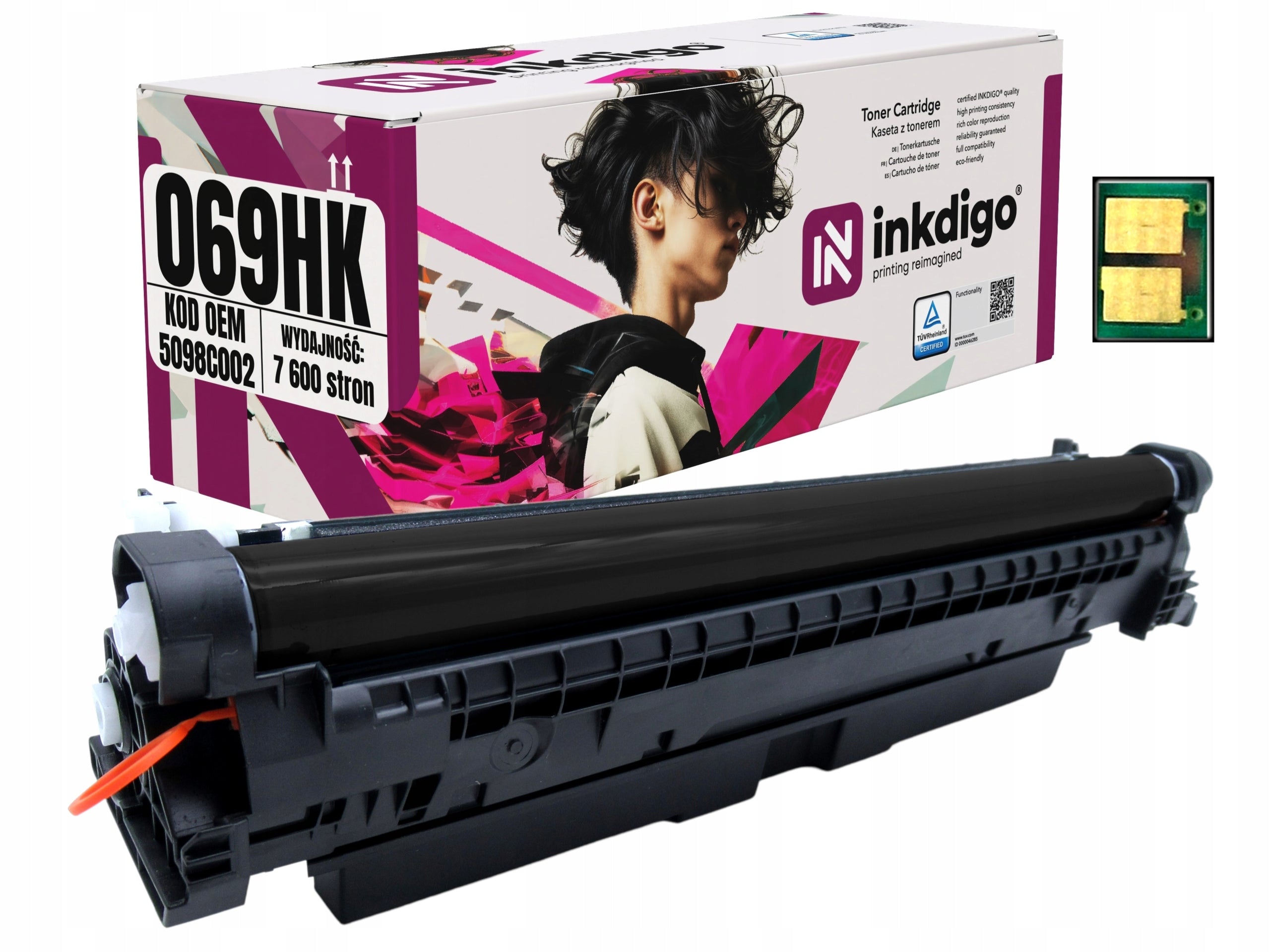 Toner cartridge for Canon i-SENSYS LBP673 MF752 MF754 069HK