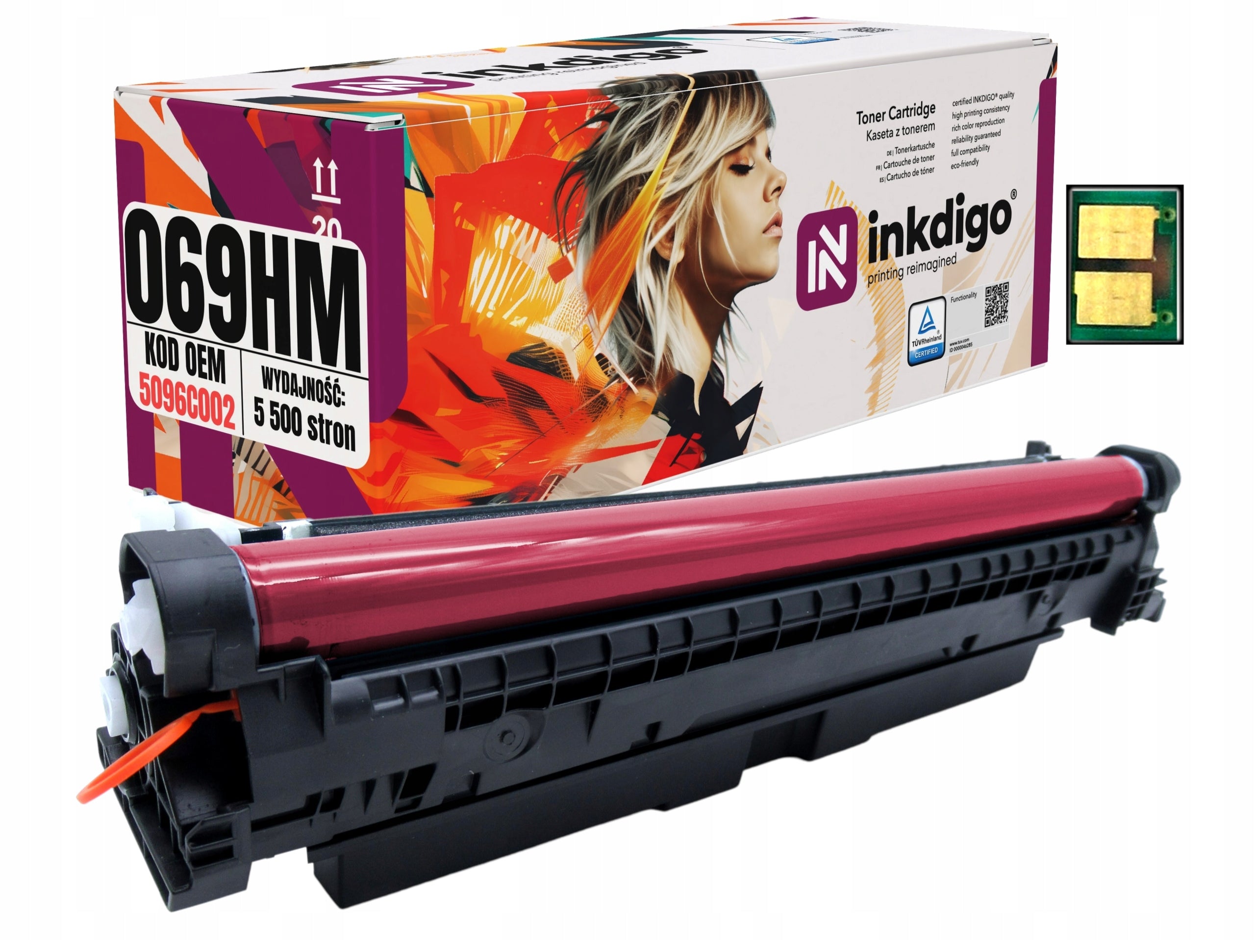 Toner cartridge for Canon i-SENSYS LBP673 MF752 MF754 069HM