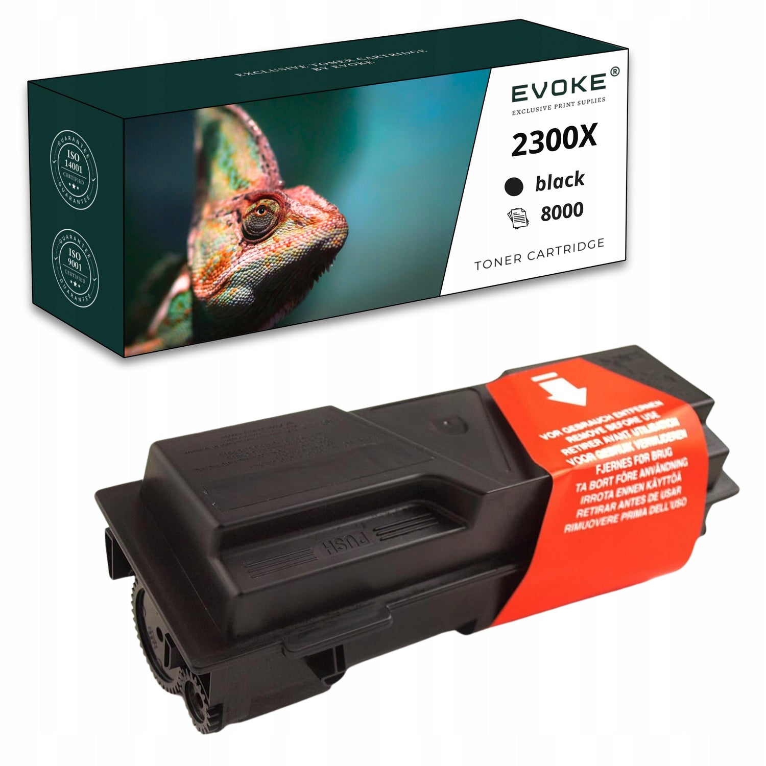 Toner cartridge for Epson C13S050584 black | 8000 pages | C13S-2300X