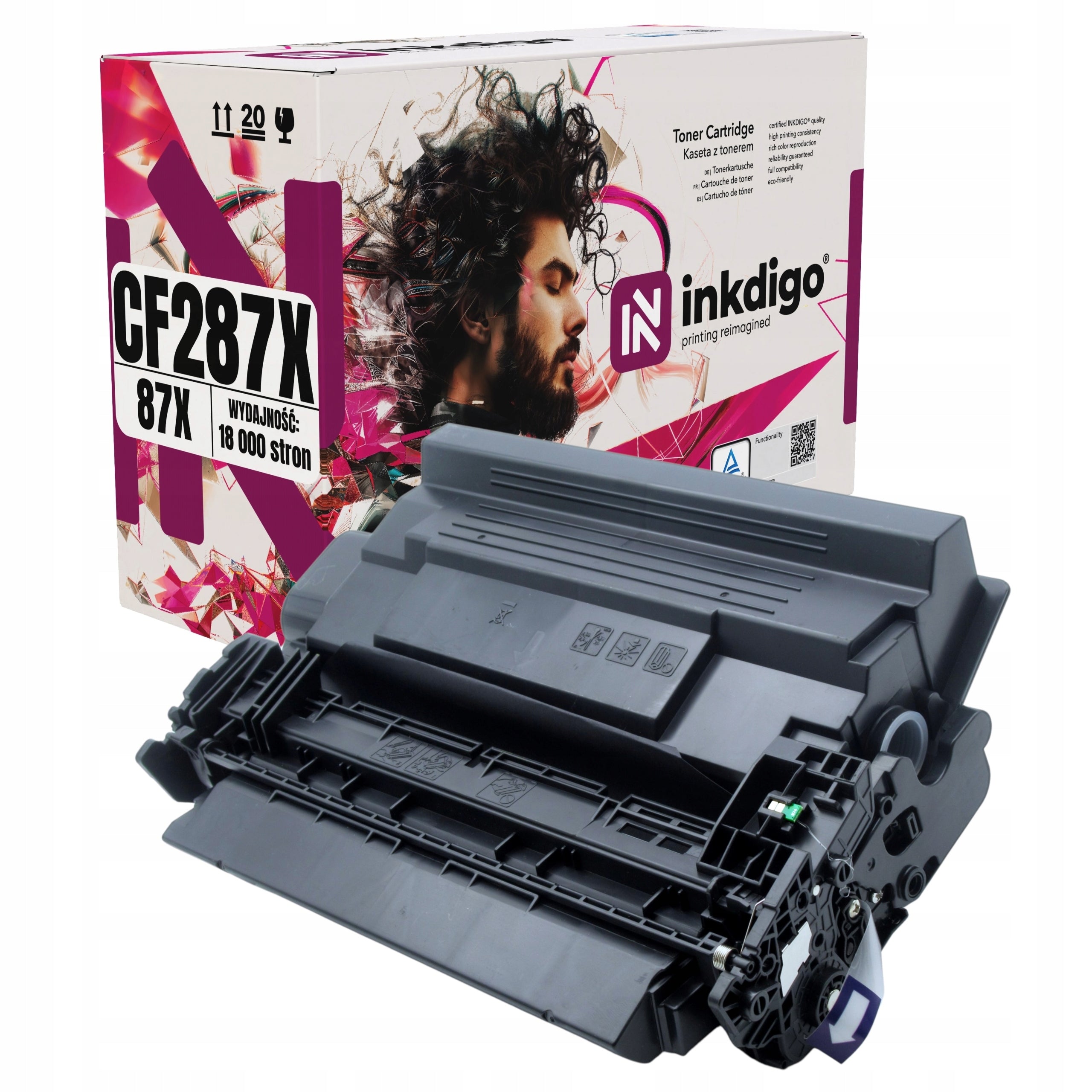 Toner cartridge for HP CF287X LASERJET FLOW M527 M527c M527z M506 M506dn M506n M506x