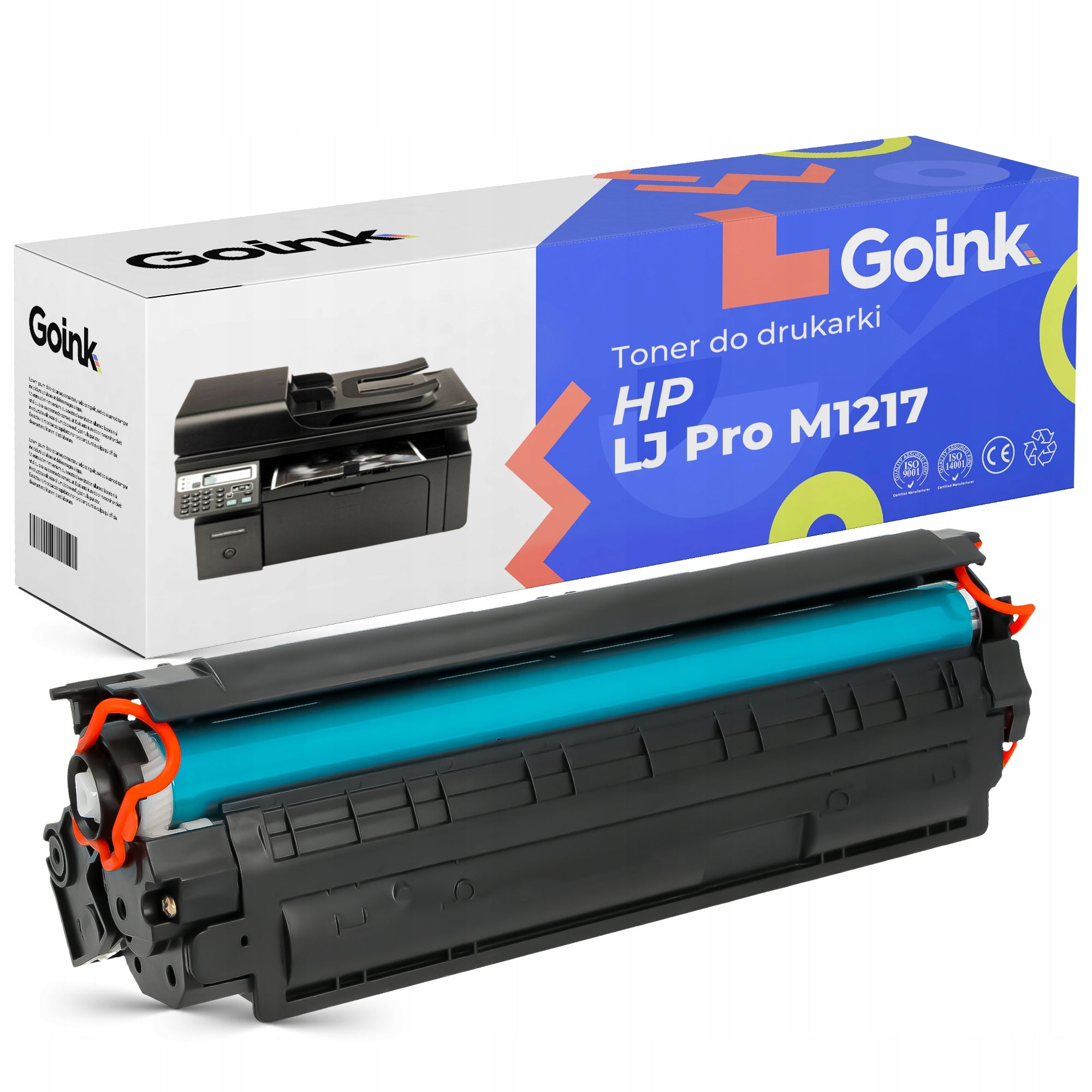 Toner cartridge for HP LaserJet Pro M1217 NFW MFP Black