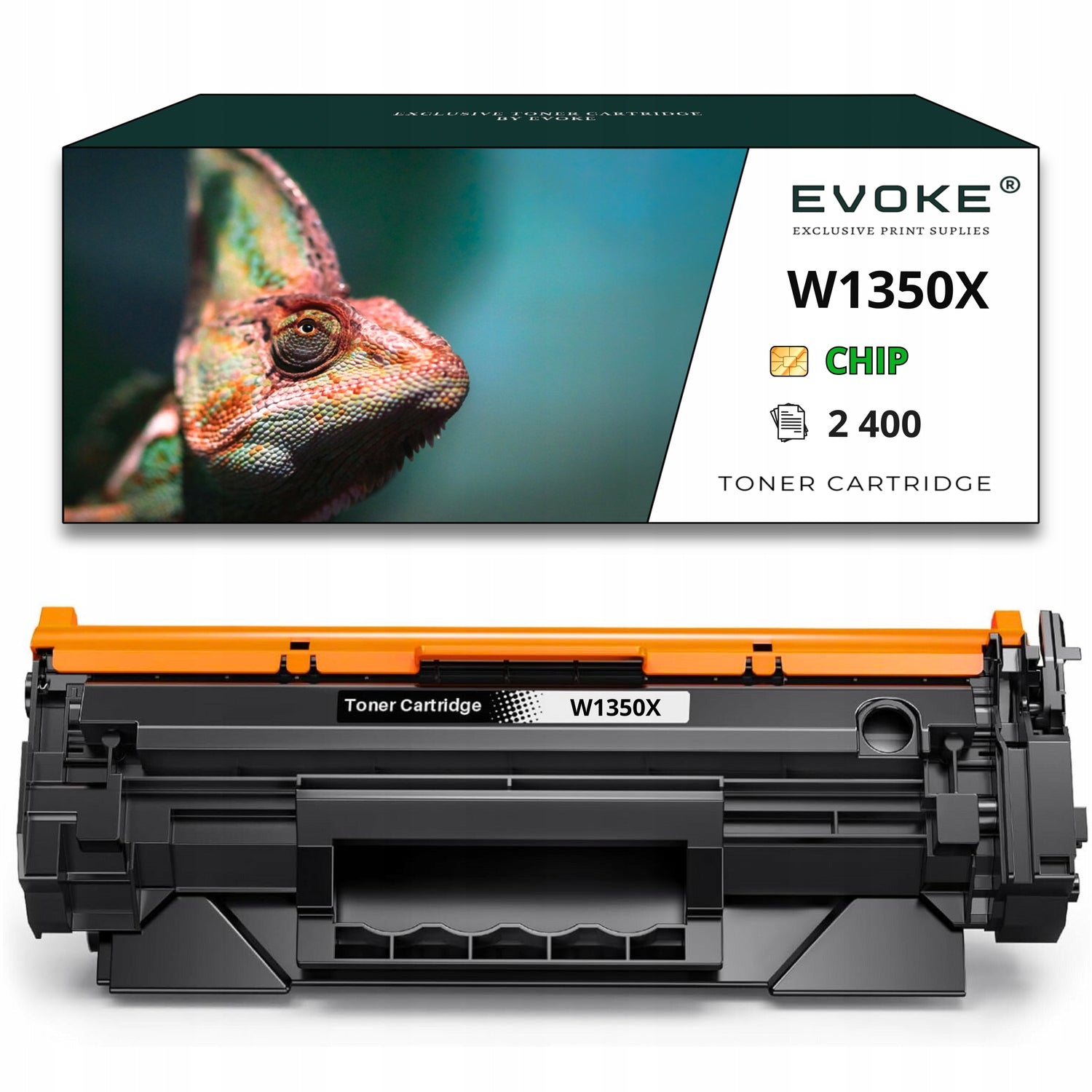 Toner cartridge for HP W1350X + CHIP black 135X W1350A 135A XL | 2400 pages