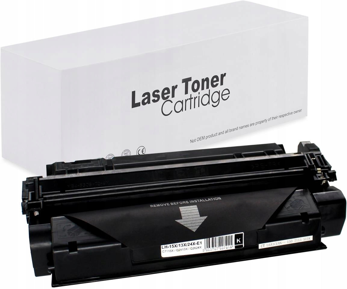 Toner cartridge for HPC7115X Q2624X Q2613X