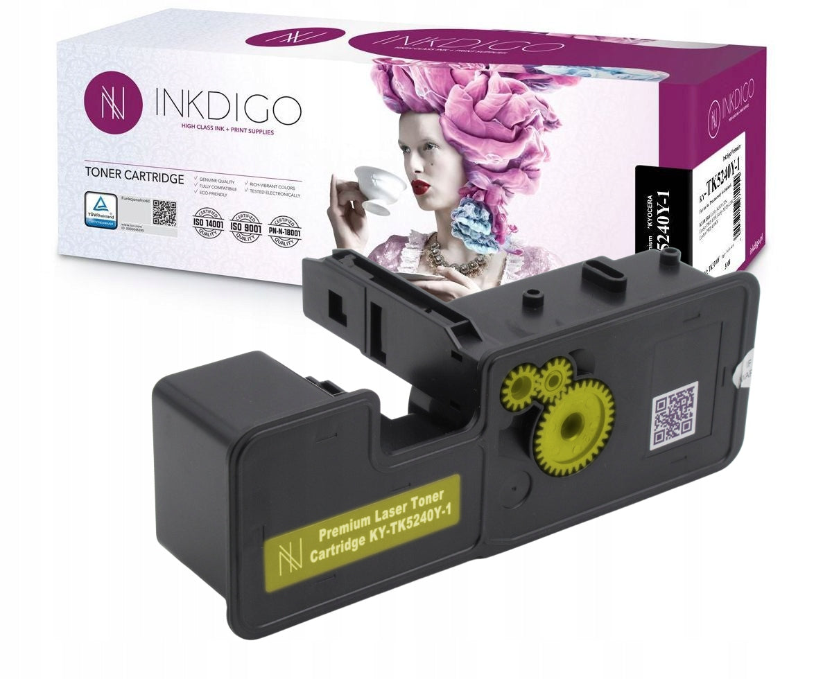 Toner cartridge for KYOCERA TK5240 M5526 M5526cdn M5526cdw Y