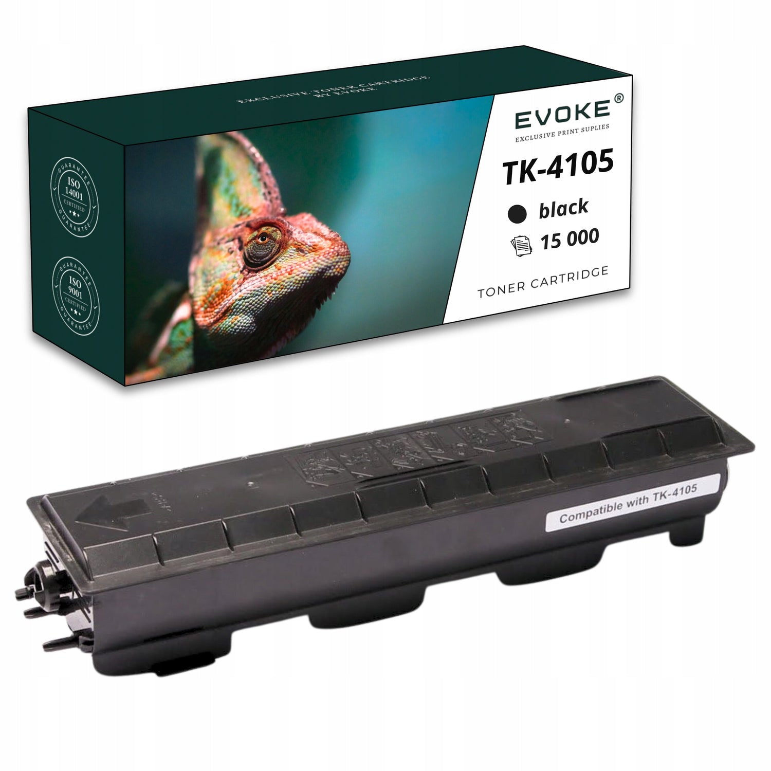 Toner cartridge for Kyocera TK-4105 black | 15000 pages | TK4105