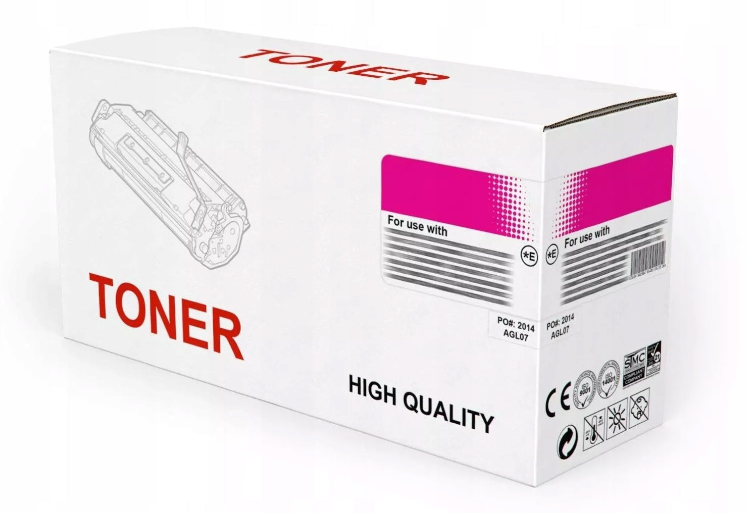 Toner cartridge for Lexmark CX310 CX410 CX510 Magenta 3K