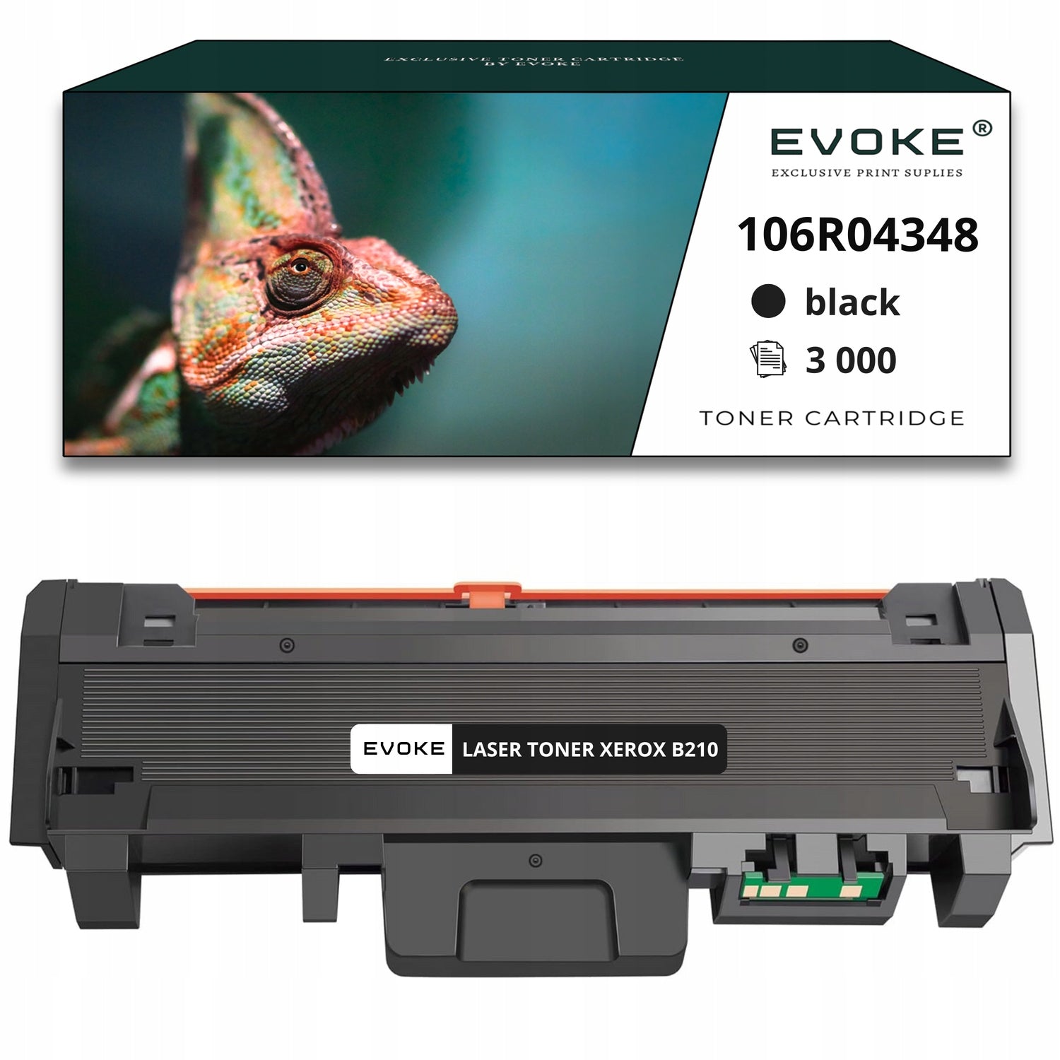 Toner cartridge for Xerox 106R04348 black | 3000 pages | B210
