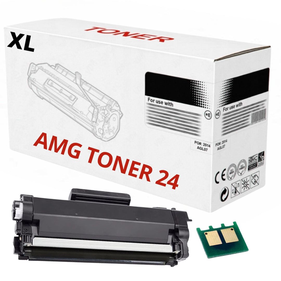 Toner for Brother TN2590 XXL HL L2402d L2442dw L2460dn DCP L2600d + CHIP