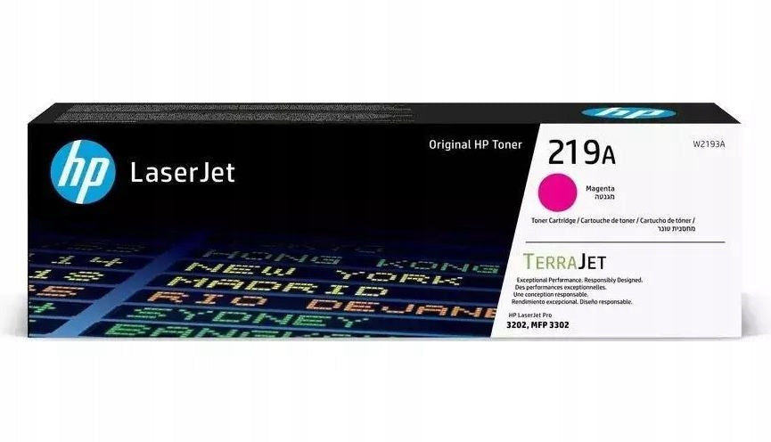 Toner org. HP 219A Magenta W2193A 3202dn 3202dw 3302sdw 3302fdn 3302fdw