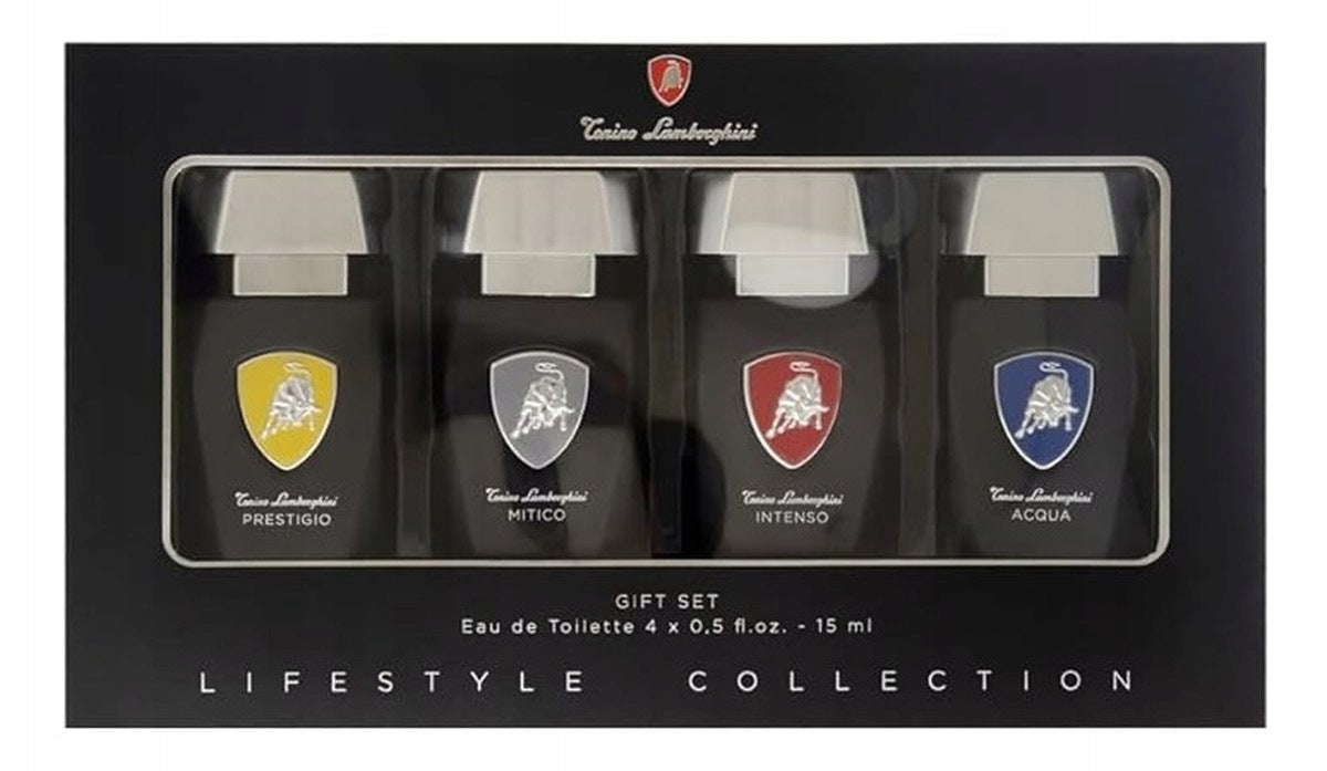 Tonino Lamborghini Lifestyle Collection Toilet Water Set 4x15ml