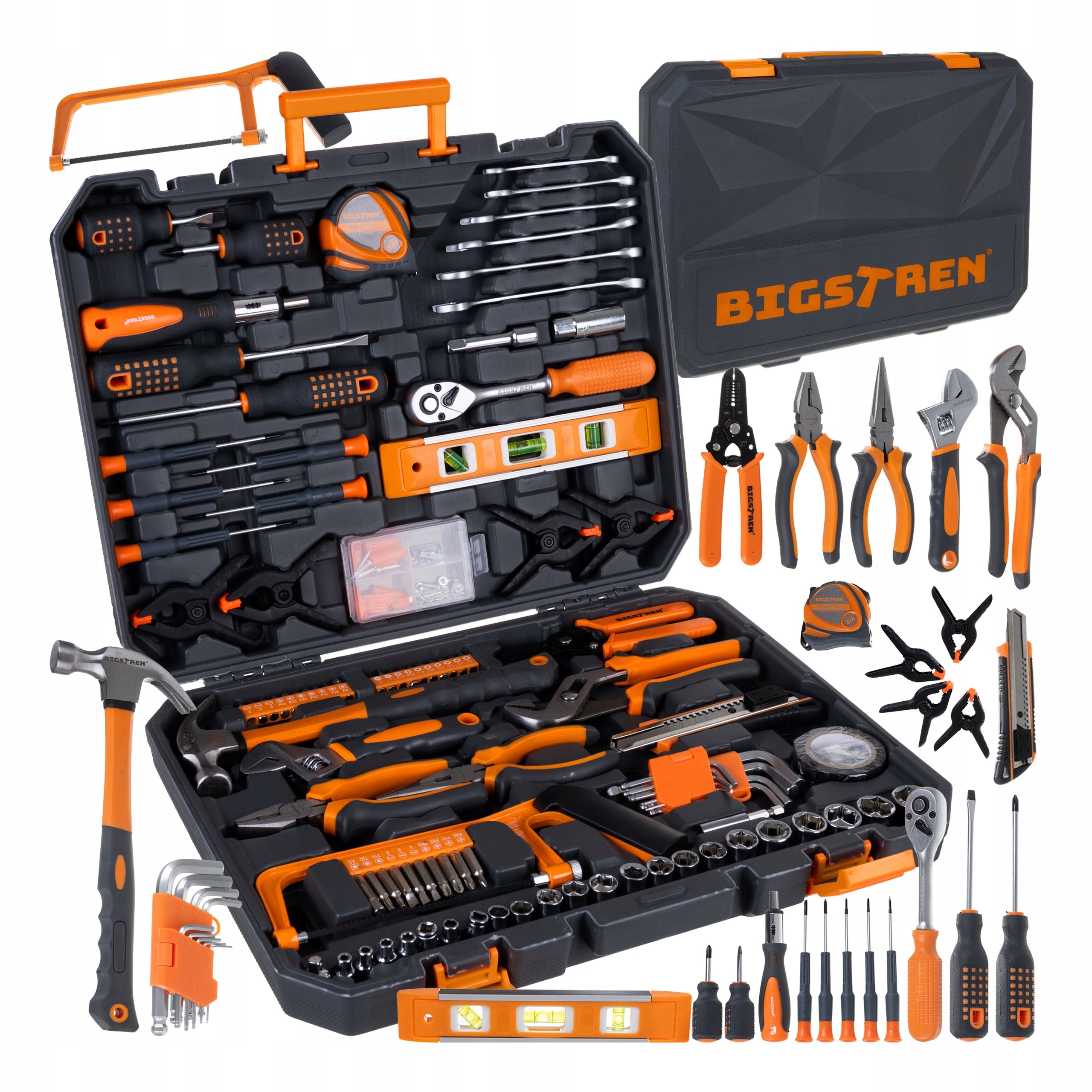 Tool Set 168 el Tool Case Socket Wrenches Bits Caps XL