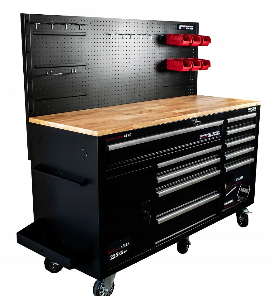 Tool Trolley Workshop Table 10 Drawers Mobile Board Professional Manufacturer code KWW-10ST