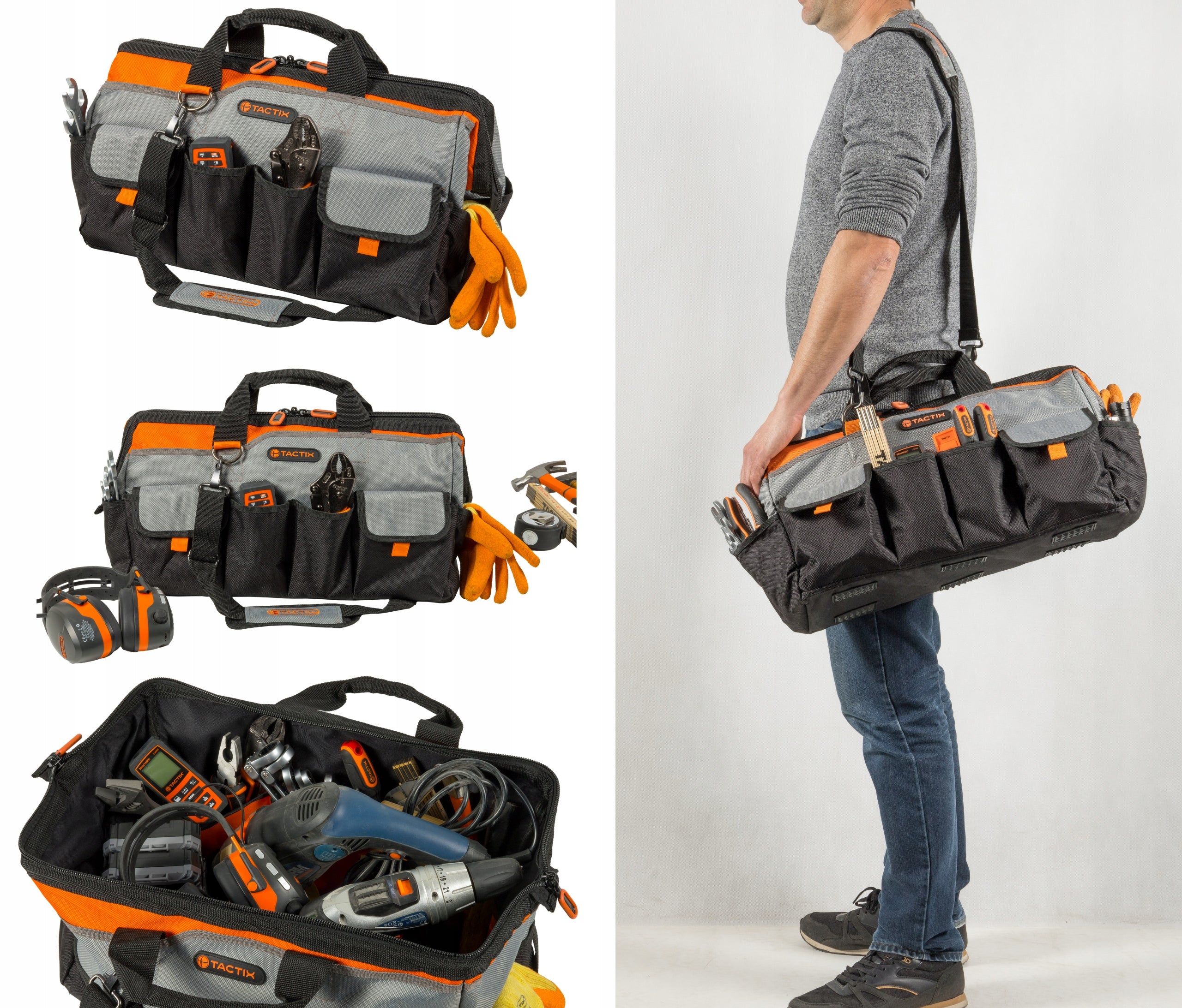Tool assembly bag LARGE closed Tactix Manufacturer code 6942629229643