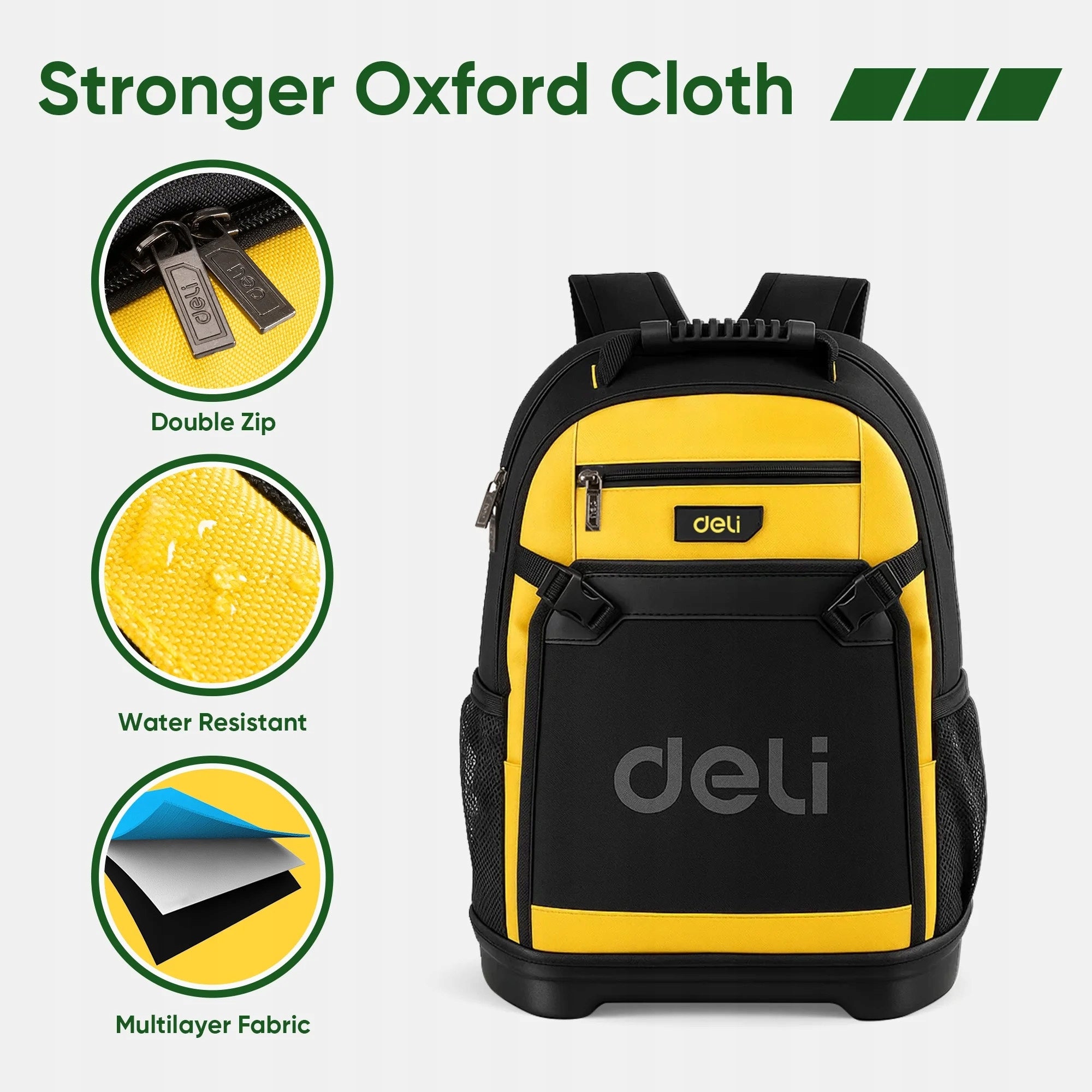 Tool backpack Deli EDL586122 Length 20 cm