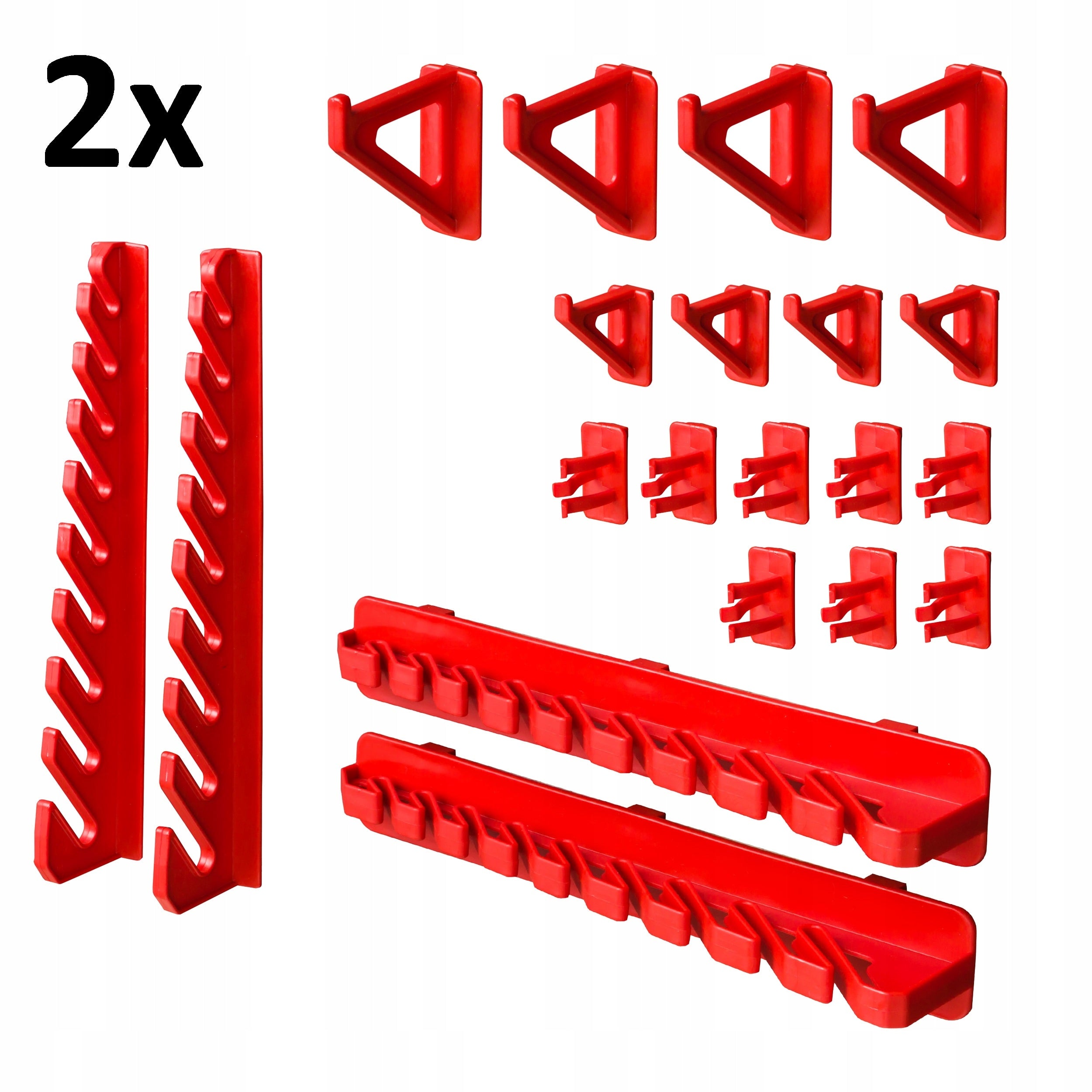 Tool board 115 x 78 cm workshop wall 32 cuvettes garage keys Product height 78 cm