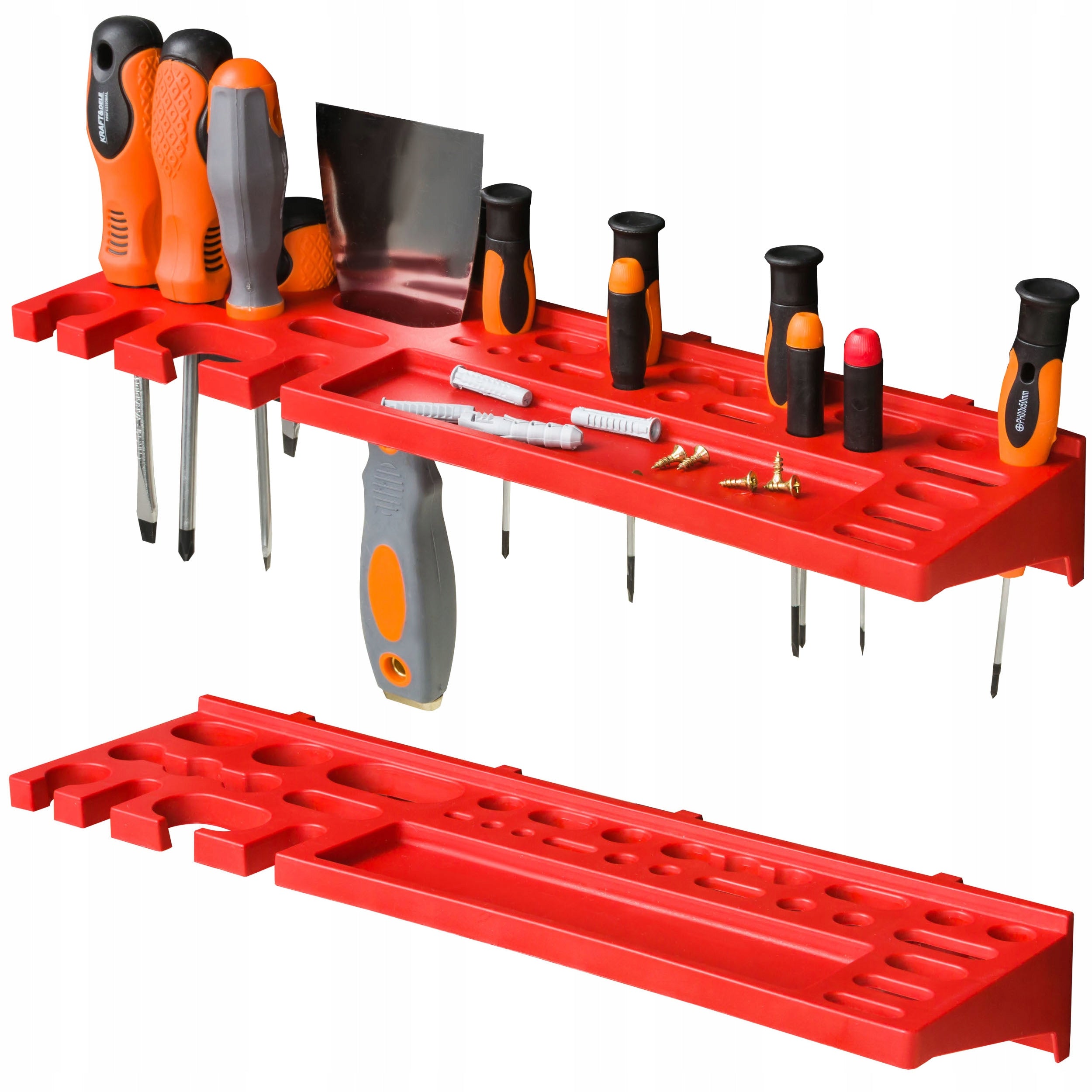 Tool board 115 x 78 cm workshop wall 39 cuvettes garage bookcase Additional features hangable