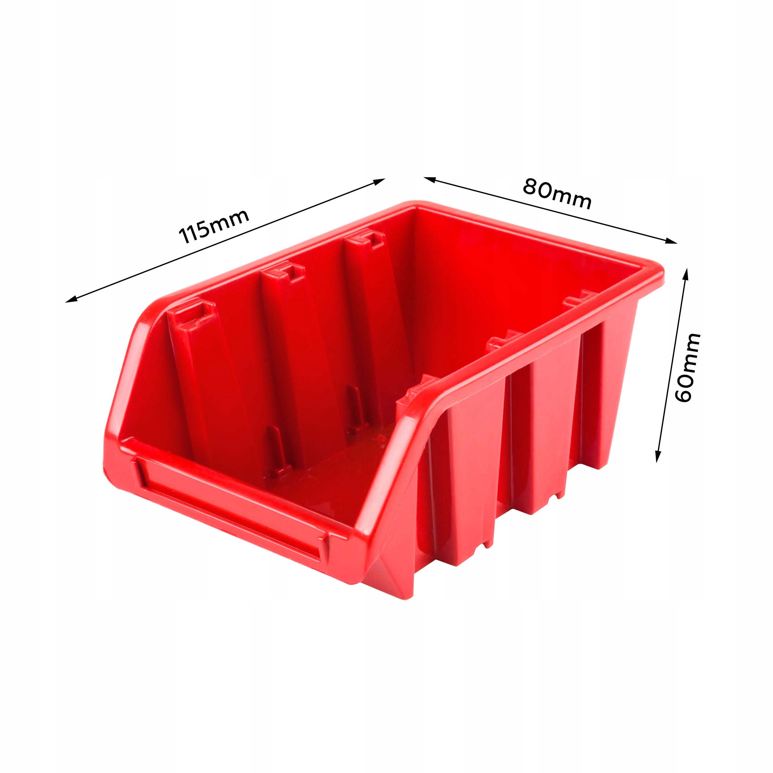 Tool board 172x78 cm | 72 Cuvettes | wall Kind pegboard