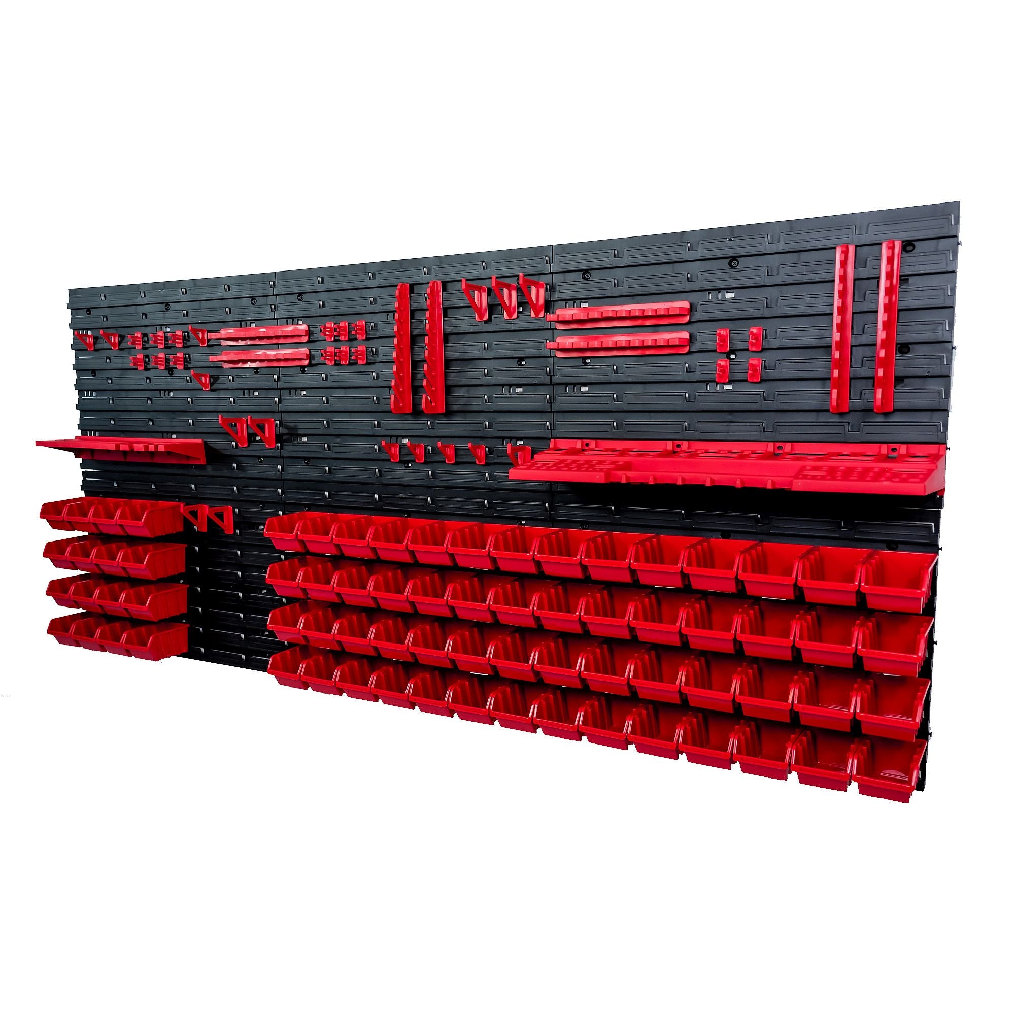 Tool board 172x78 cm | 72 Cuvettes | wall Product height 78 cm