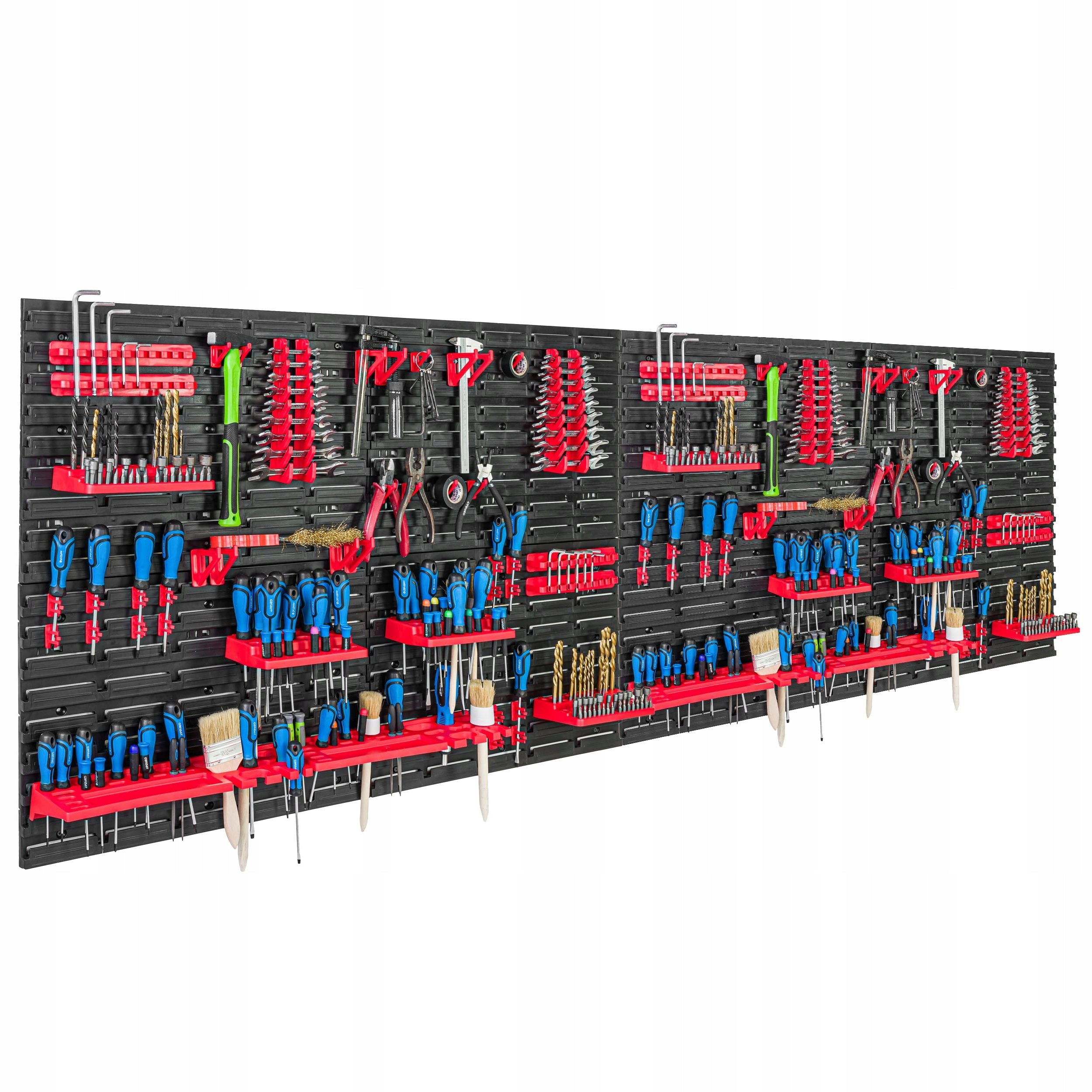 Tool board 230x78 cm workshop garage bookcase