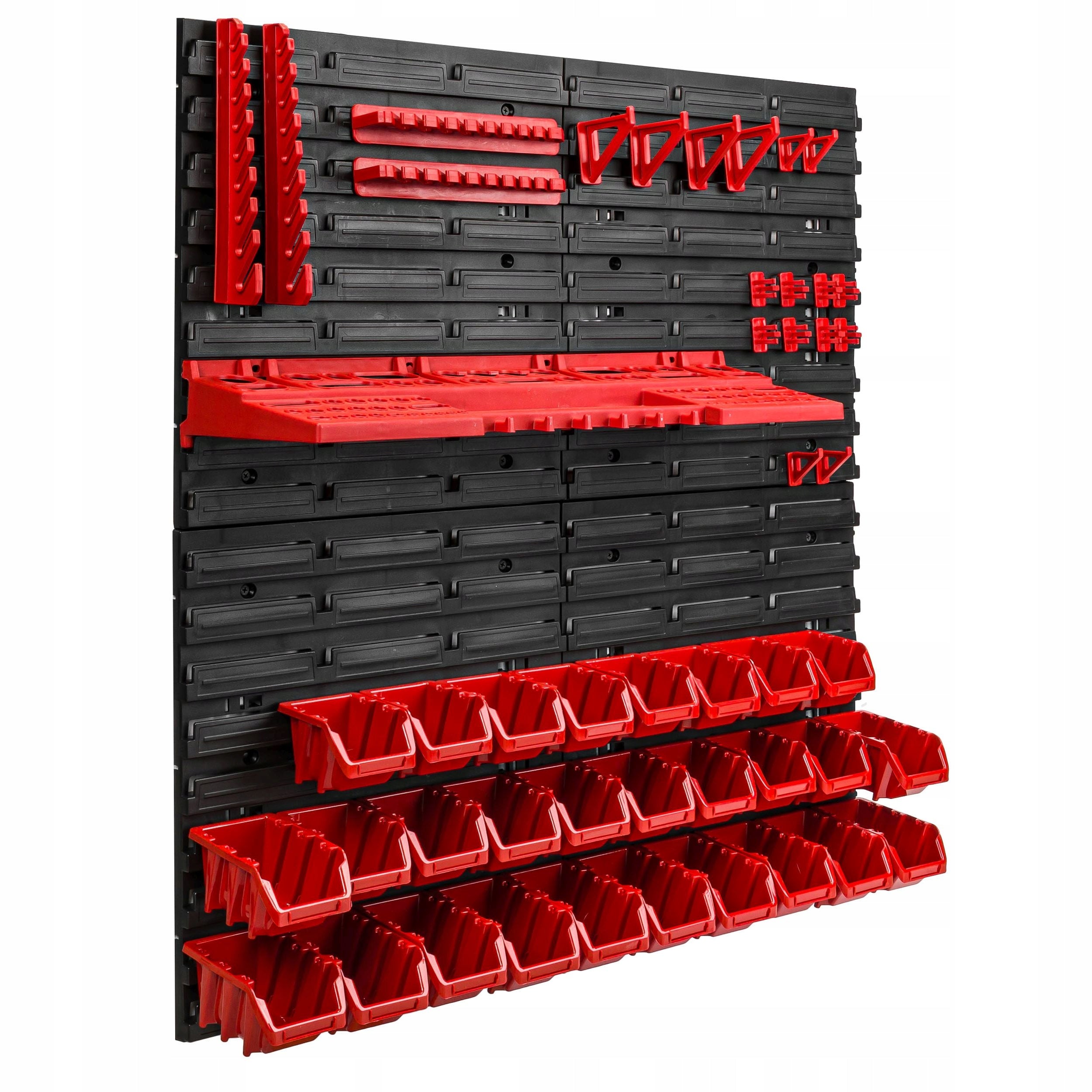 Tool board 78x78 cm workshop garage bookcase Additional features hangable fastening holes for elements