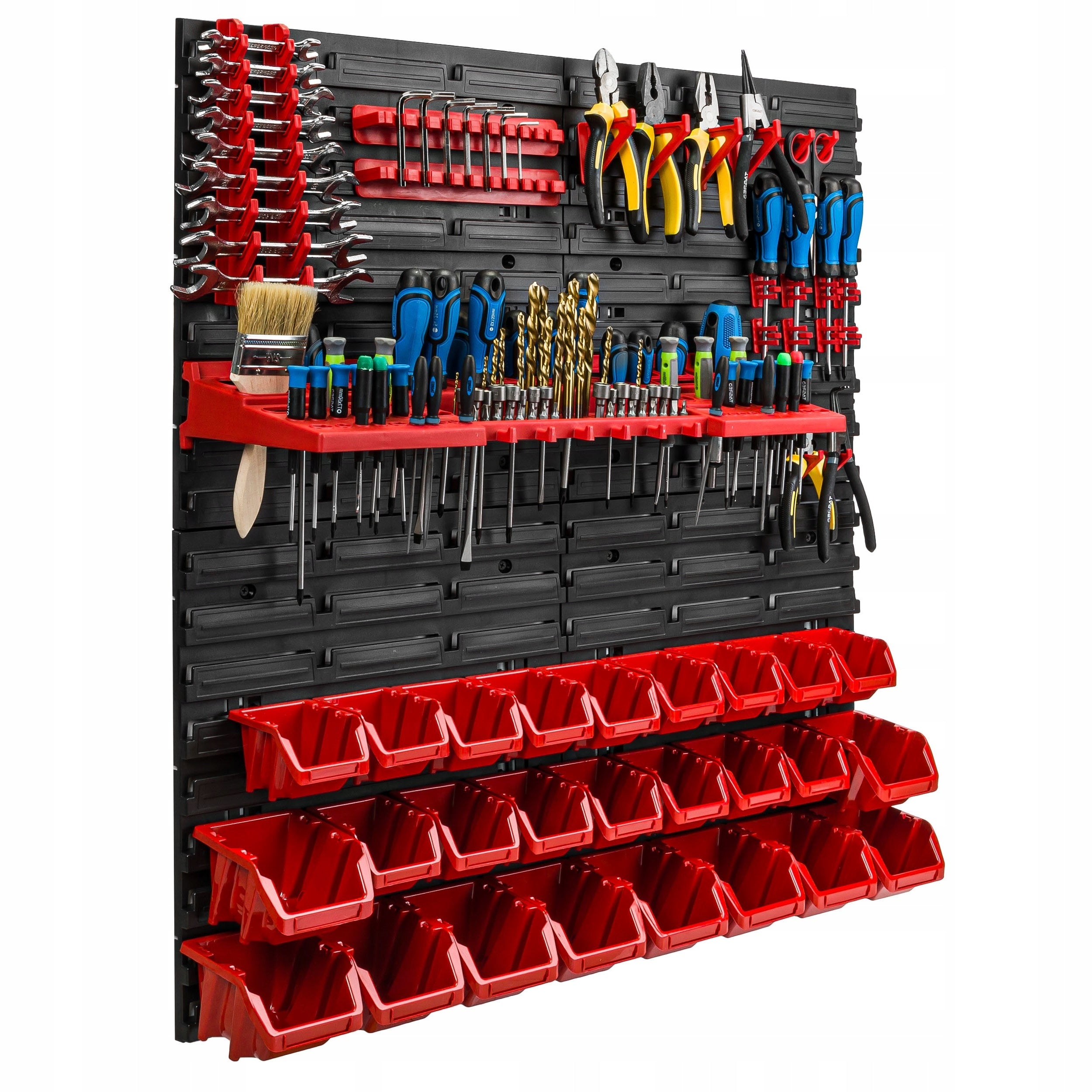 Tool board 78x78 cm workshop garage bookcase