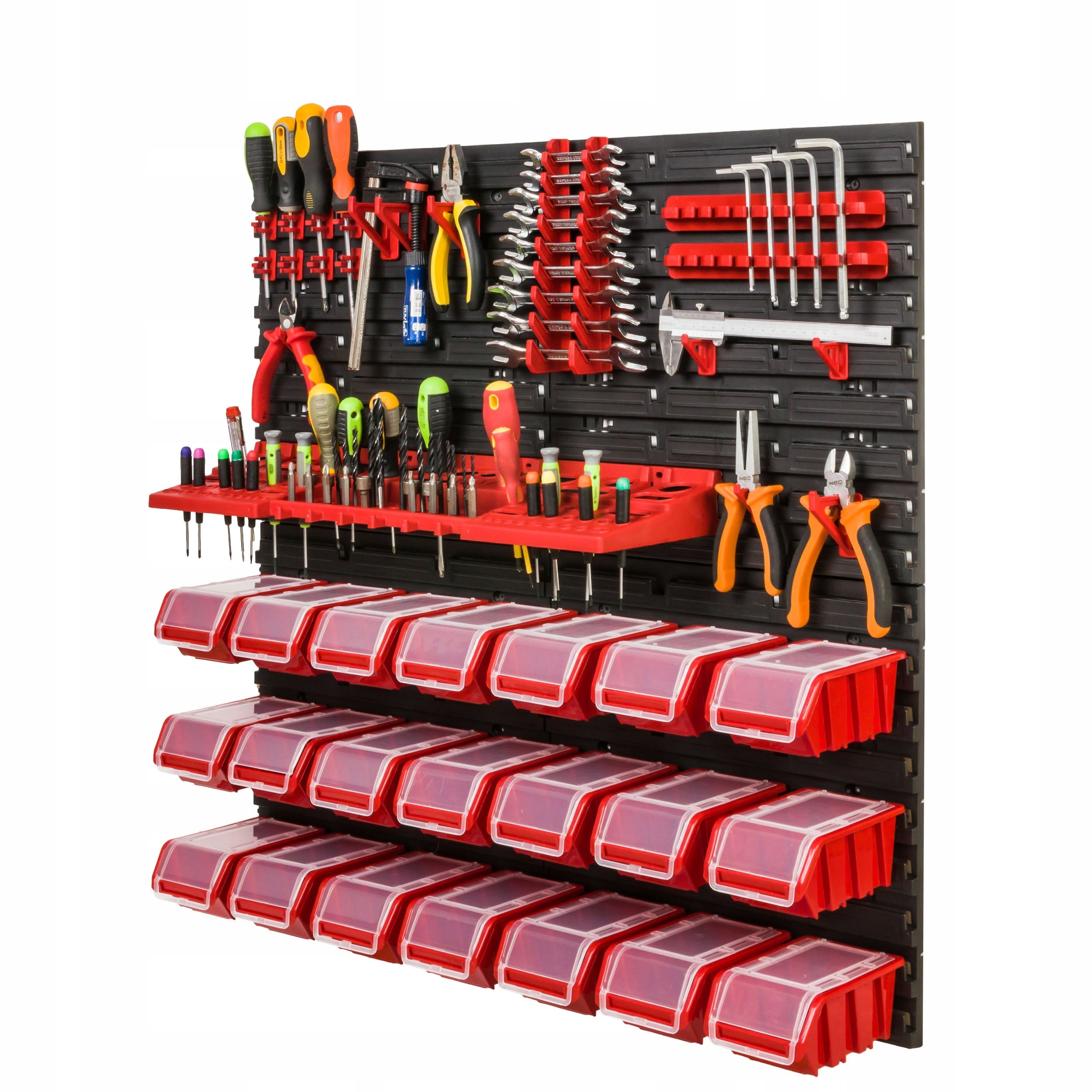 Tool board workshop 78x78 cm + 21 Cuvette Manufacturer code 400x4-NPKL-U1001-NPKL6-R444