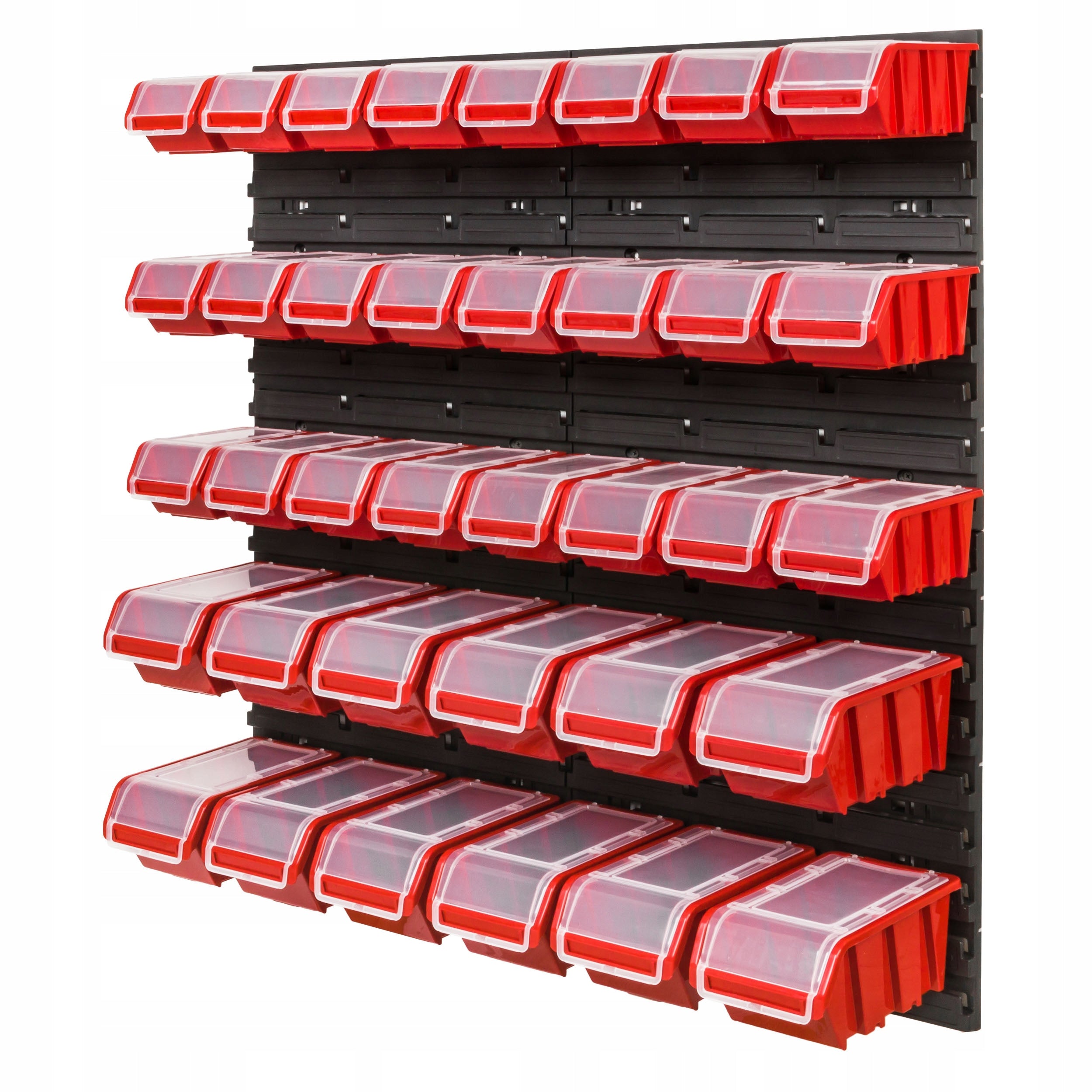 Tool board workshop 78x78 cm + 36 Cuvette Additional features hangable fastening holes for elements