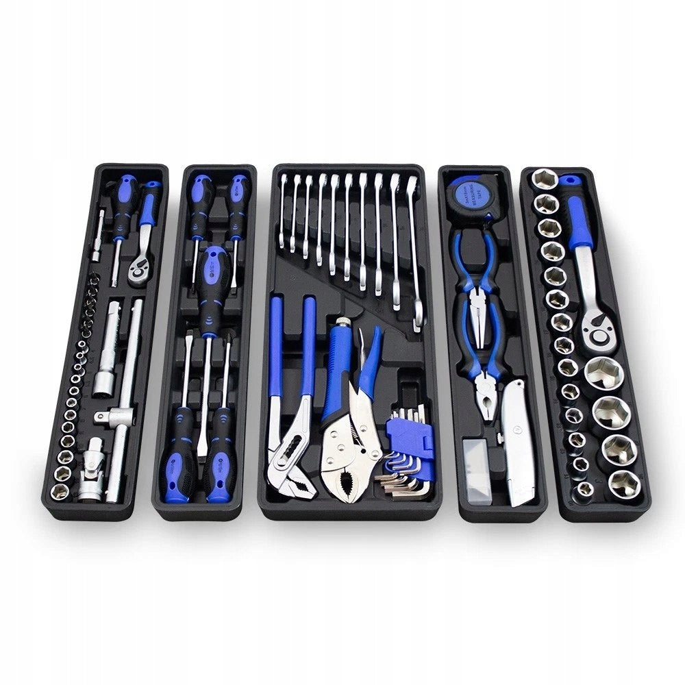 Tool box suitcase tool set 85 el ratchet wrenches Packaging status original