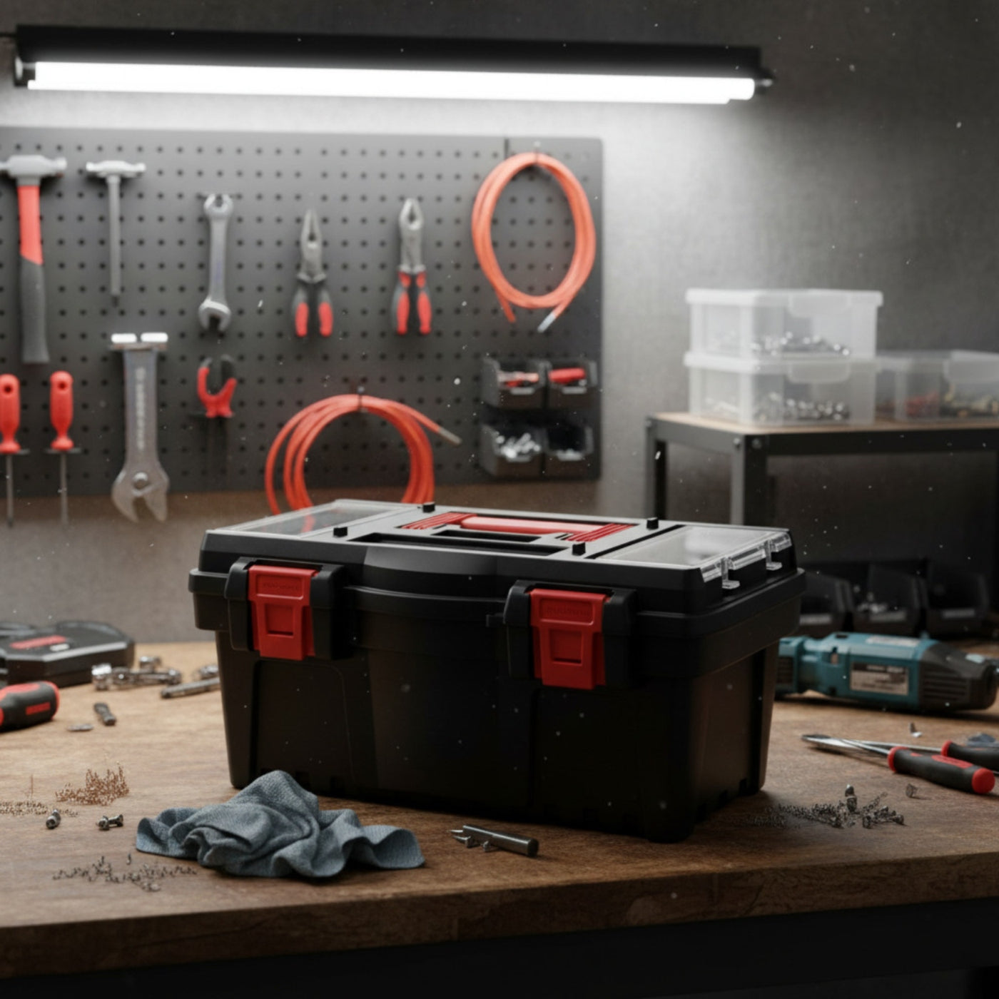 Tool box, workshop organizer 47,5x26cm Suitcase Sorter Product width 26 cm