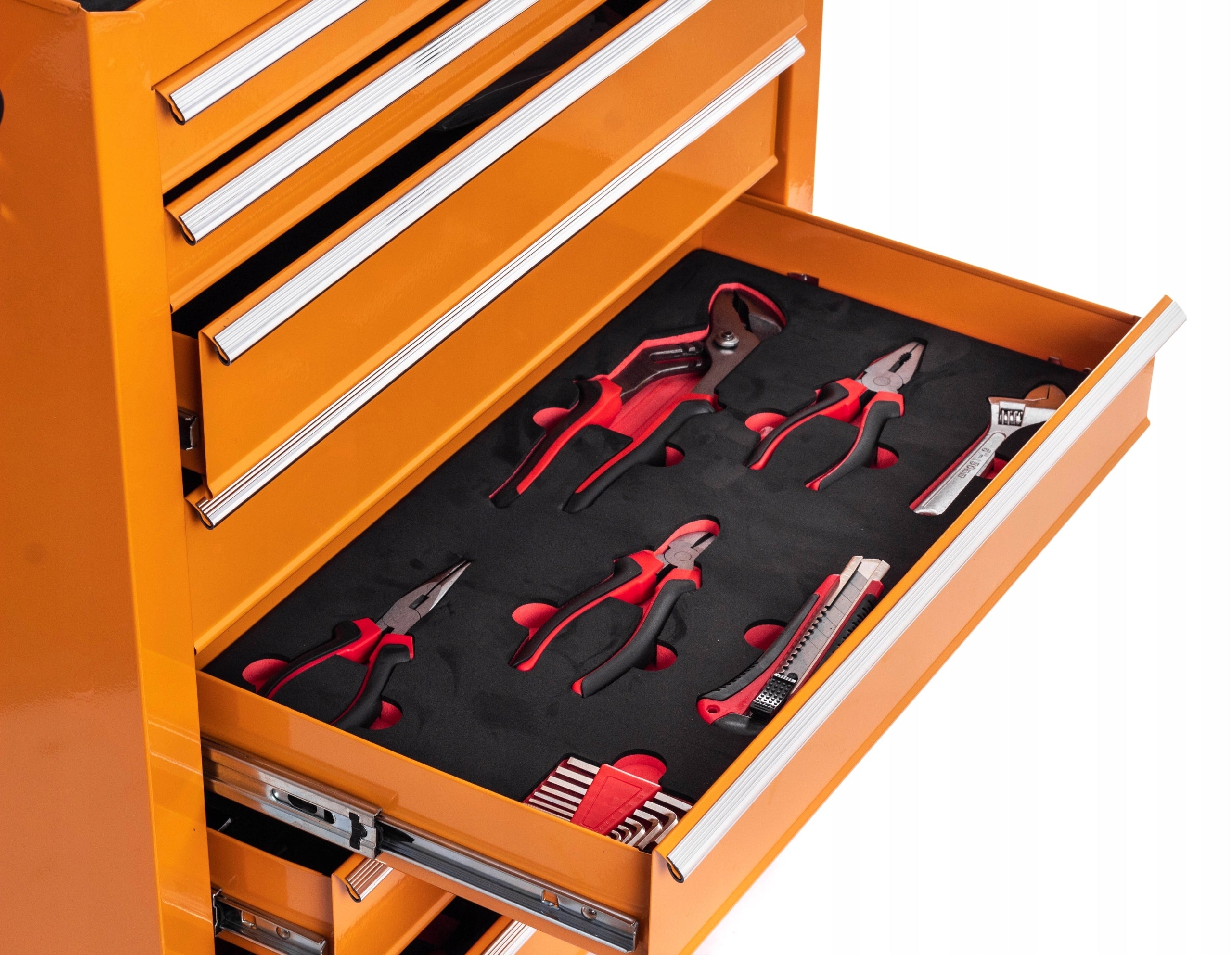 Tool cabinet with equipment workshop trolley RIWALL SZAFARZ RSZ-01 Product width 69 cm