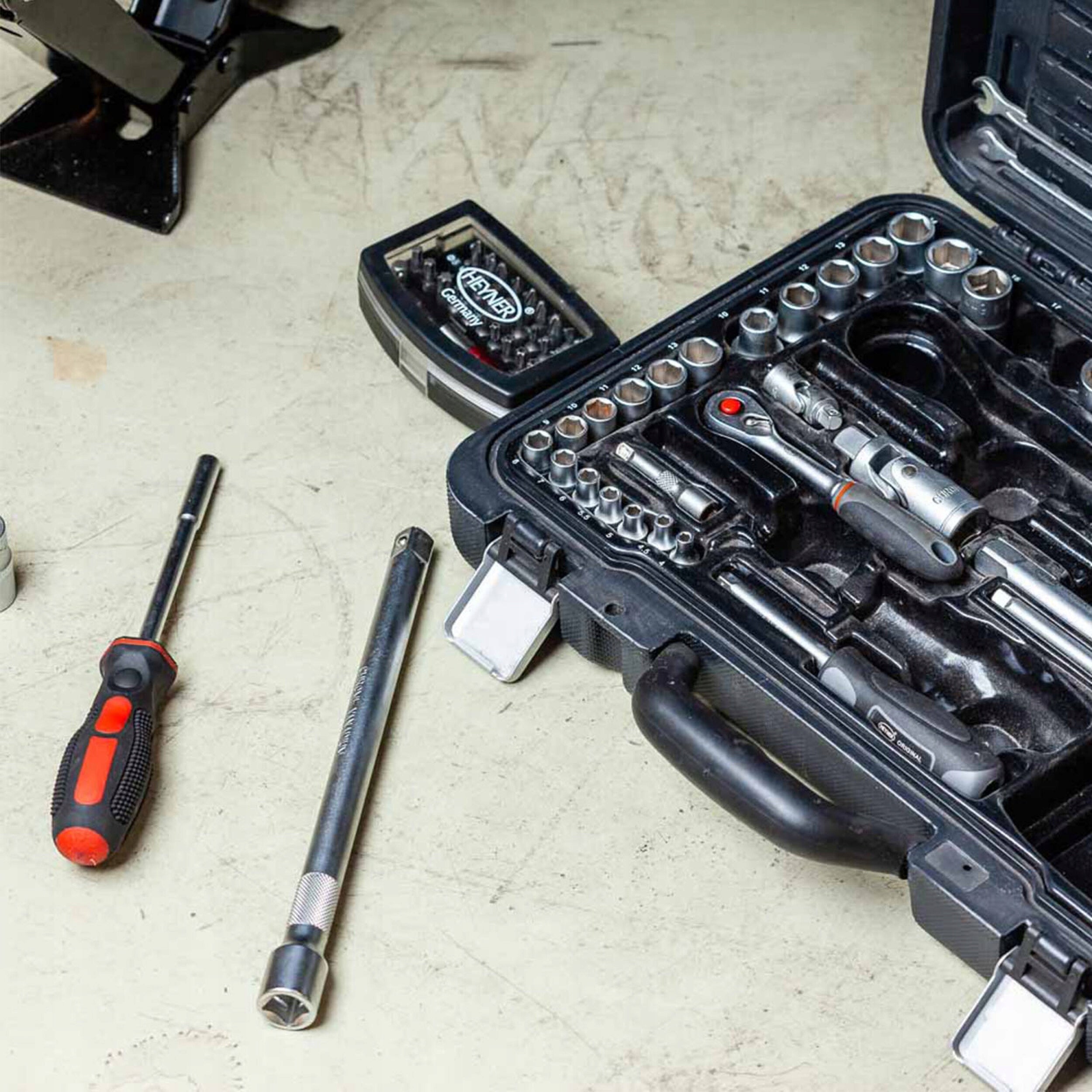 Tool case 96 pcs HEYNER PRO tool set EAN (GTIN) 4028224334004