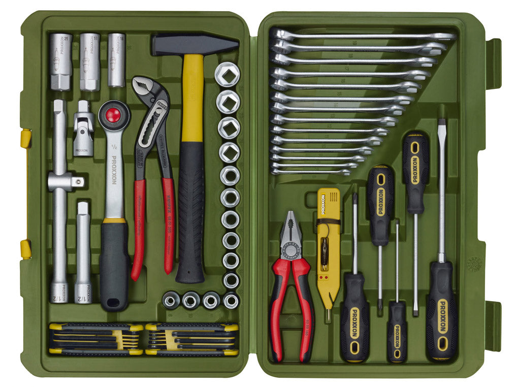 Tool case Proxxon Industrial 43 elements Product weight with unit packaging 6.61 kg