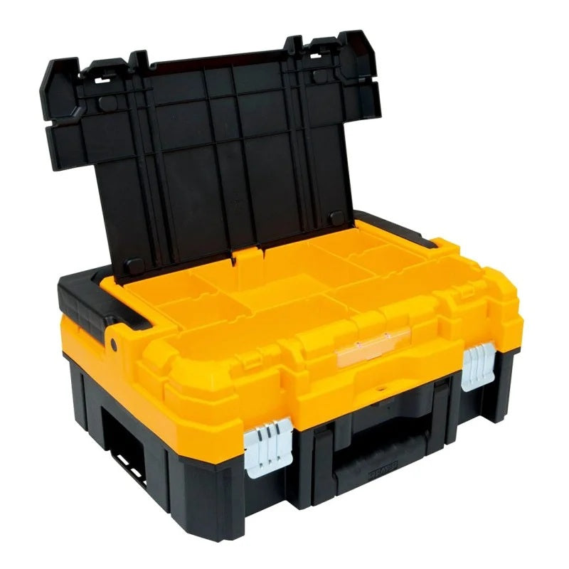 Tool case plate with handle and organizer DeWalt TSTAK handle alu Brand DeWalt