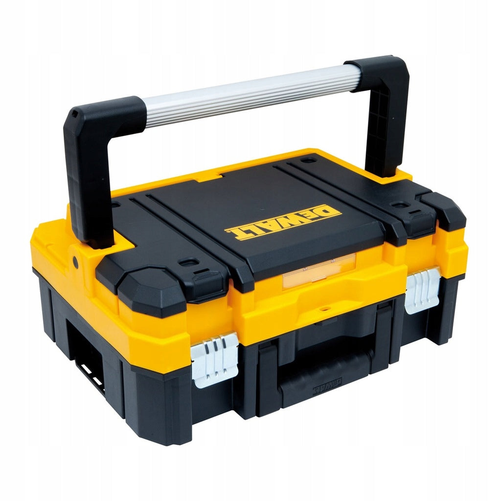 Tool case plate with handle and organizer DeWalt TSTAK handle alu