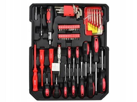Tool case with equipment Keys in workshop case 187el Manufacturer code G10856