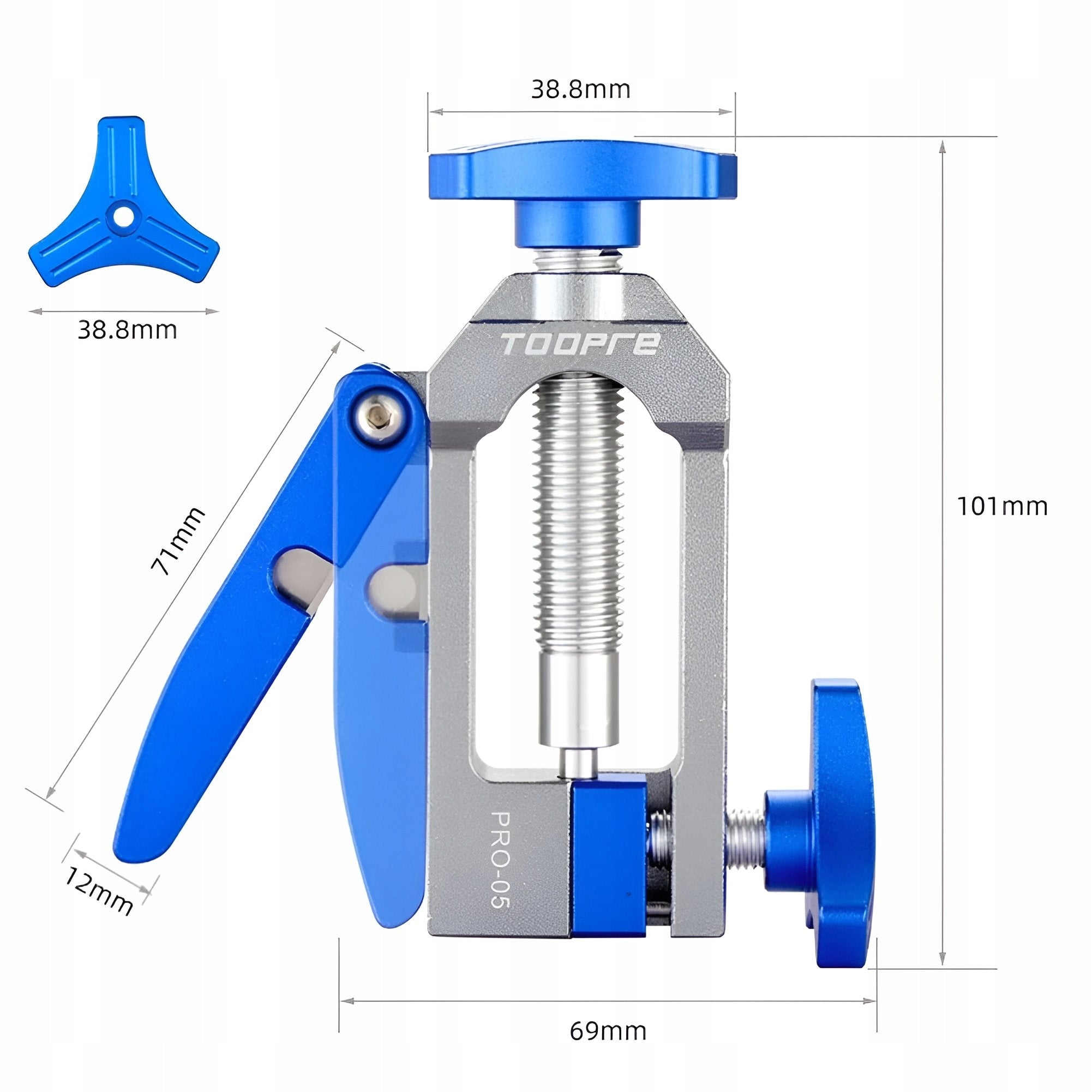 Tool for cutting hydraulic brake tip mounting wires TOOPRE Manufacturer code PRO-05M