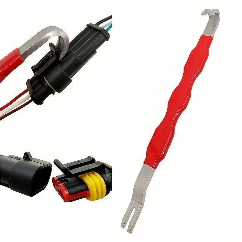 Tool for removing separators of electrical fittings in cars