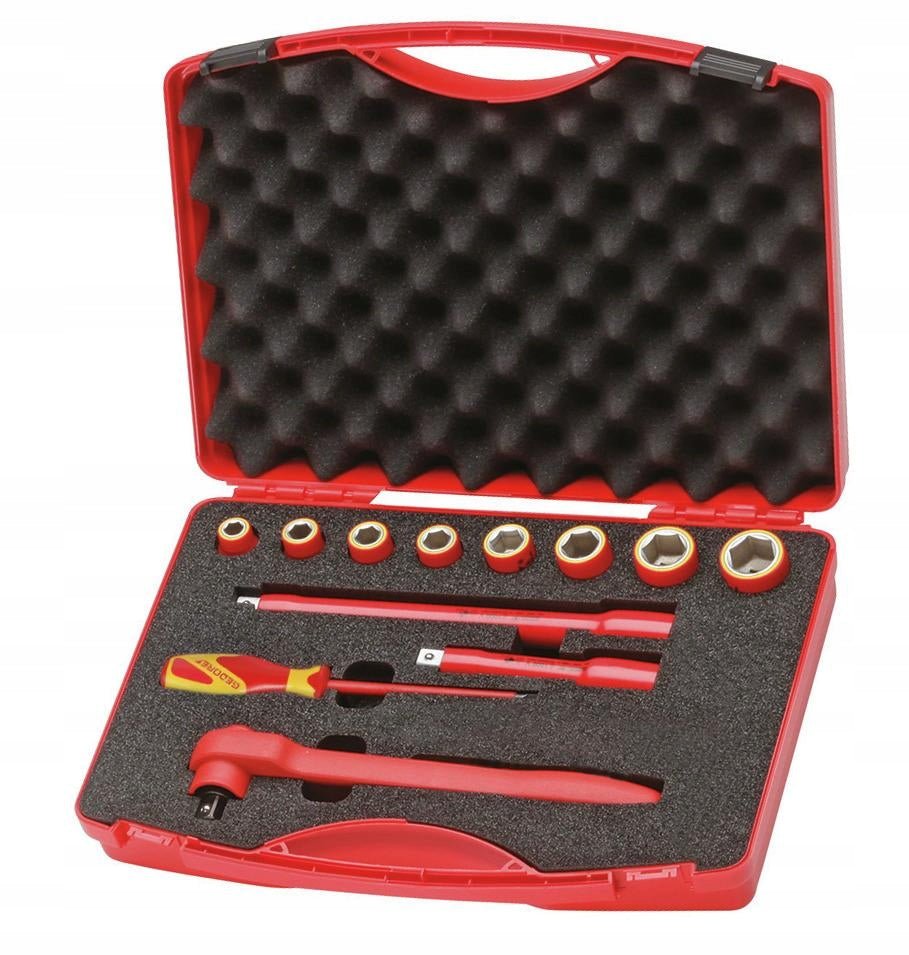 Tool kit VDE 14-piece in case, Gedore VDE 1001, 6602560