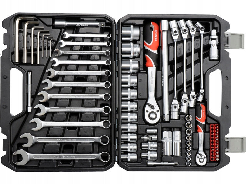 Tool kit YATO YT-3878 1/2 inch size L (77 pieces)