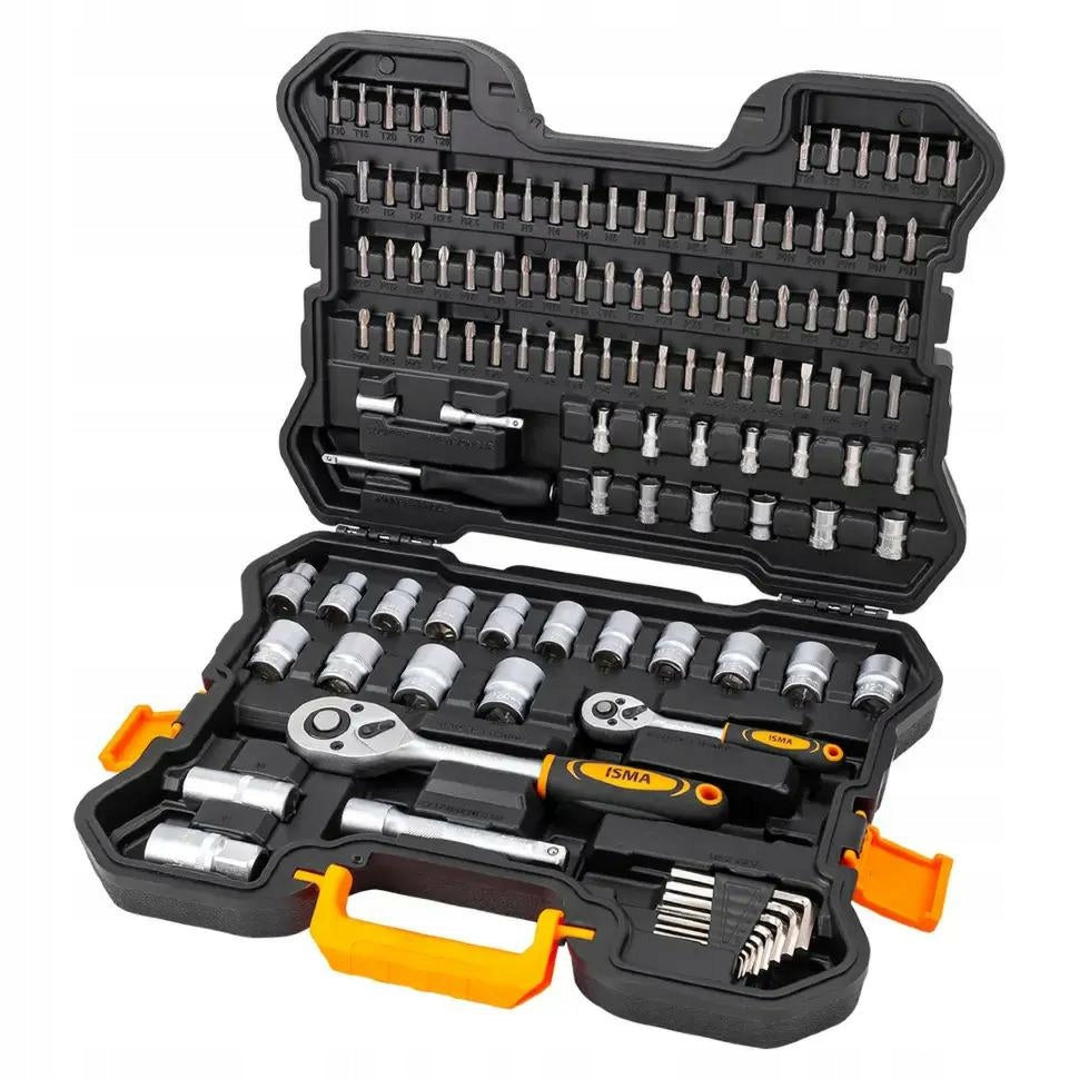 Tool set 1/4 1/2" 4-24 mm bit sockets 115 elements Manufacturer code 62900