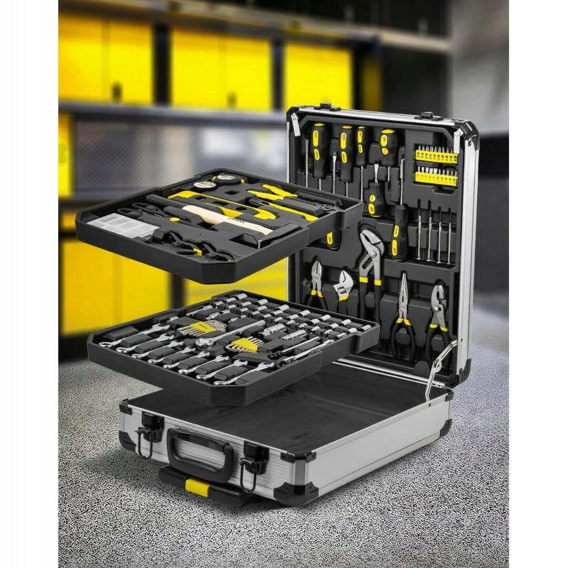 Tool set 186el. 1/4" and 1/2" (4-30mm) (6-angle) in case