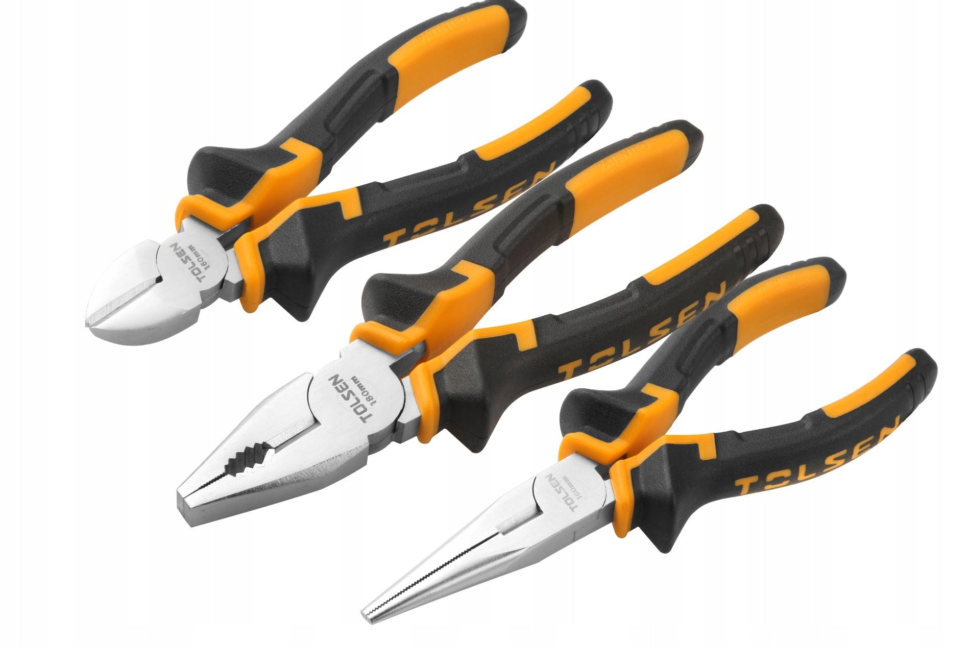 Tool set 3 pcs pliers Side cutters 180 mm 160 mm