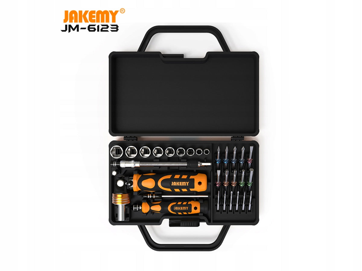 Tool set ANGLE HOLDER JAKEMY BITS TORX 31e Modeling tools Manufacturer code JM-6123