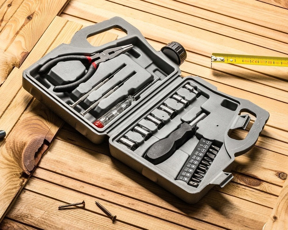 Tool set CANNISTER GIFT GADGET Brand no brand
